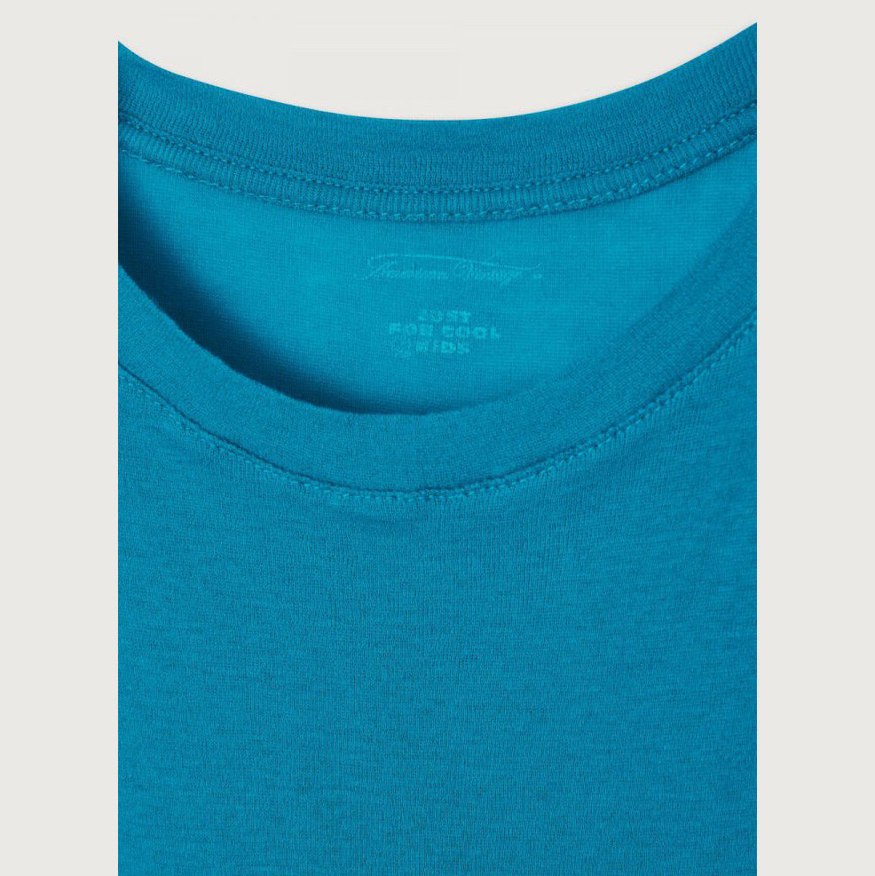 Boys & Girls Blue Cotton T-Shirt