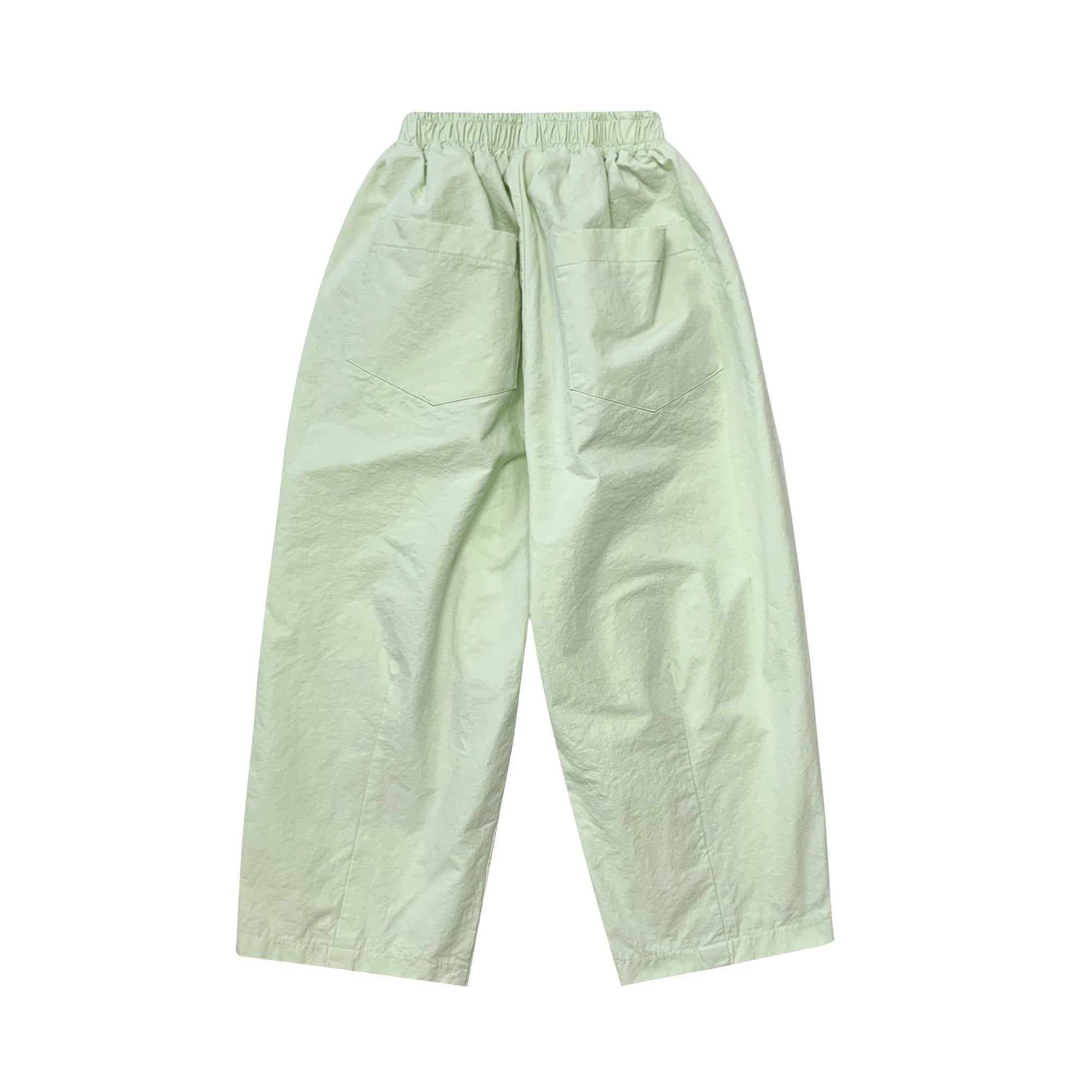 Boys & Girls Green Cotton Trousers