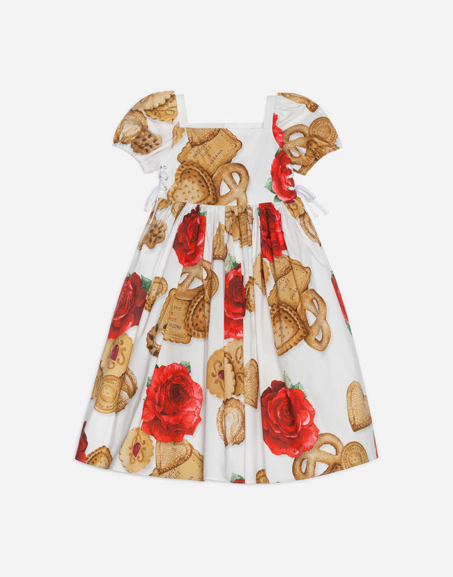 Girls Biscotti Rose Dress Set
