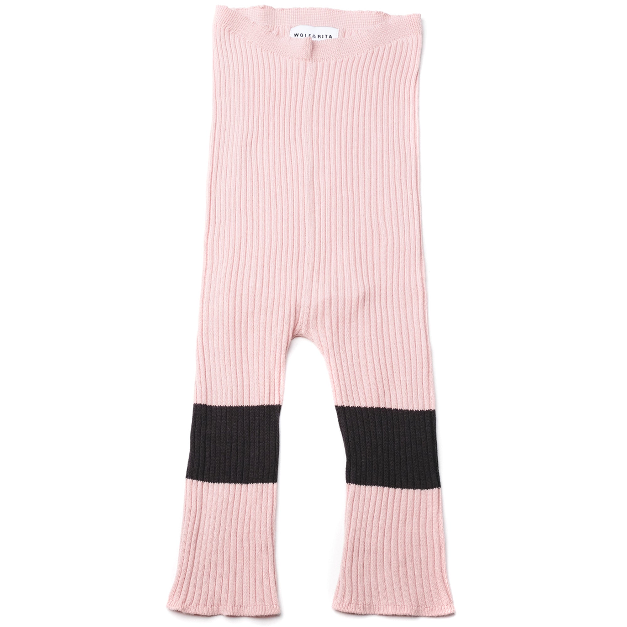 Baby Pale Pink Cotton Leggings