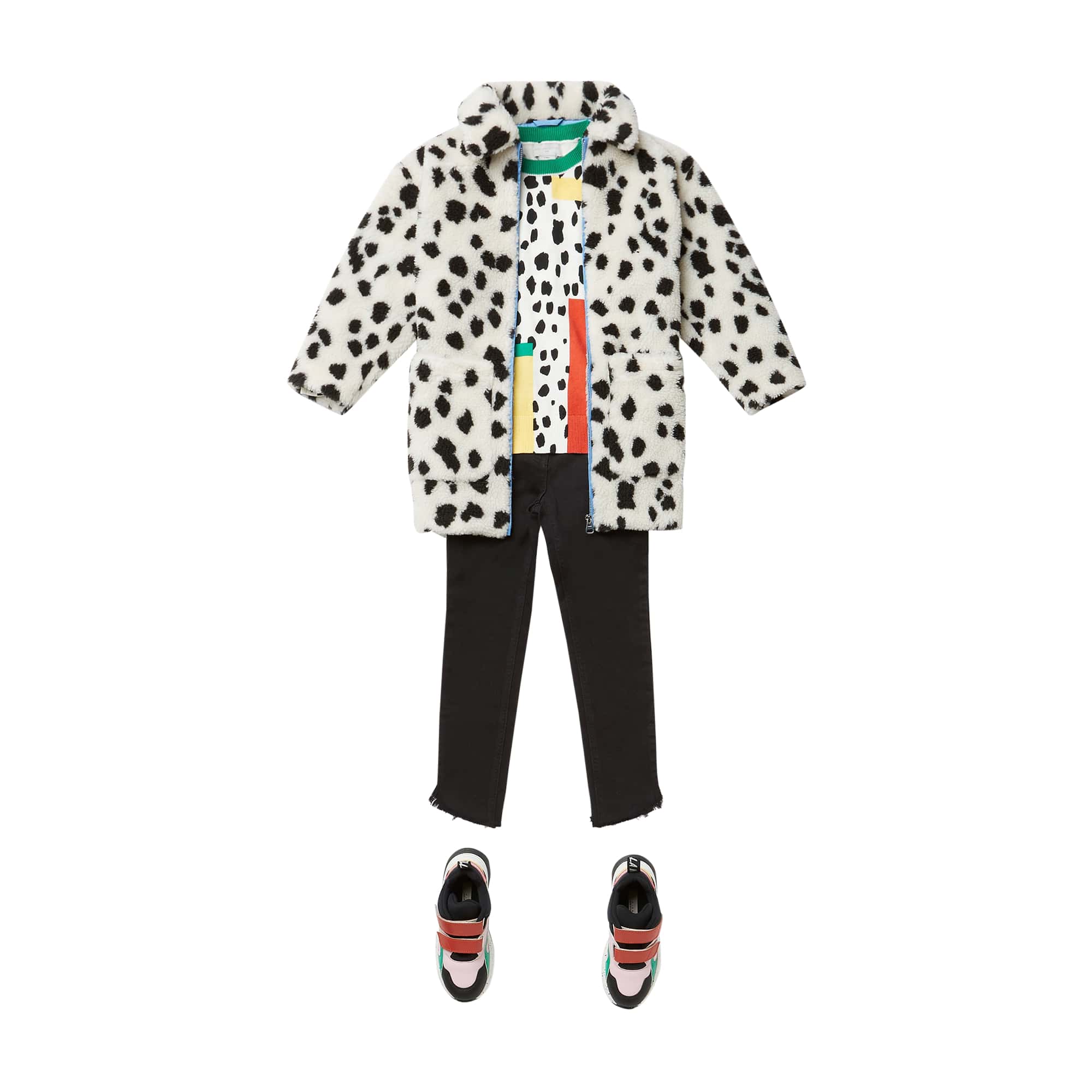 Girls White Sports Coat