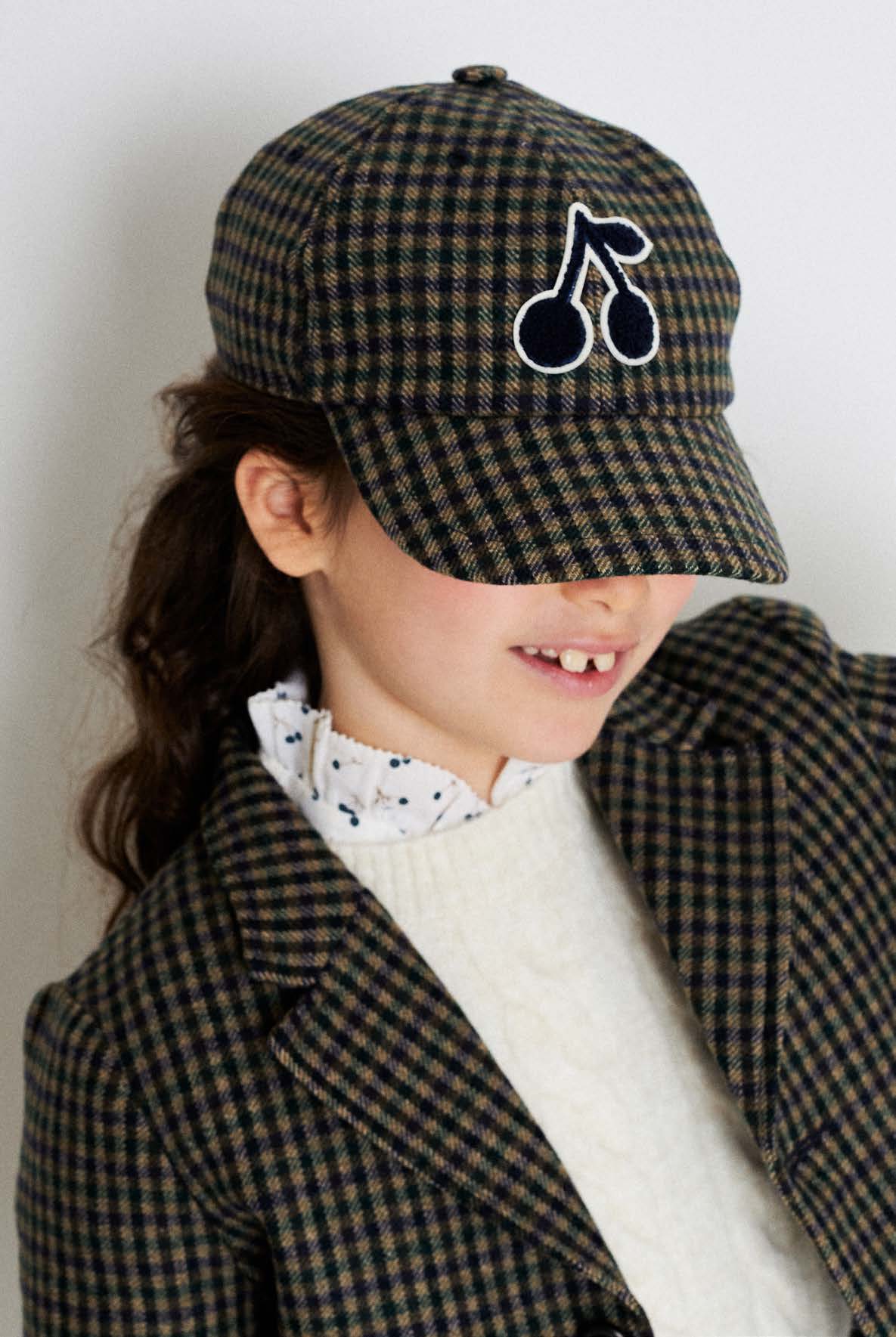 Boys & Girls Khaki Wool Cap