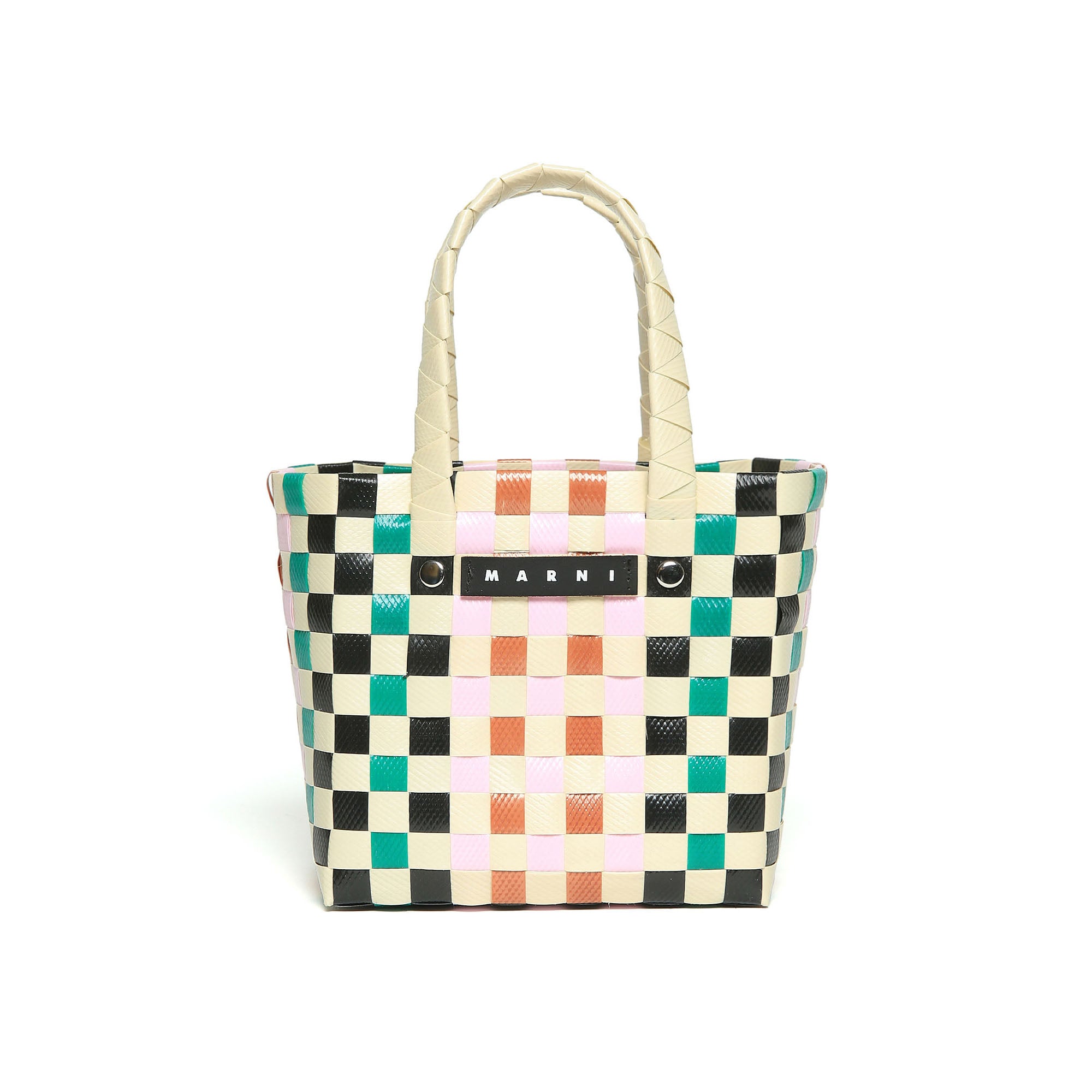 Girls Beige Logo Handbag