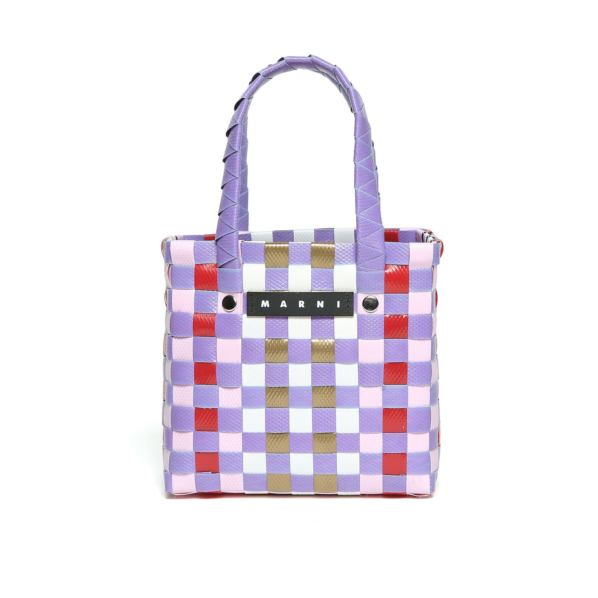 Girls Purple Logo Handbag