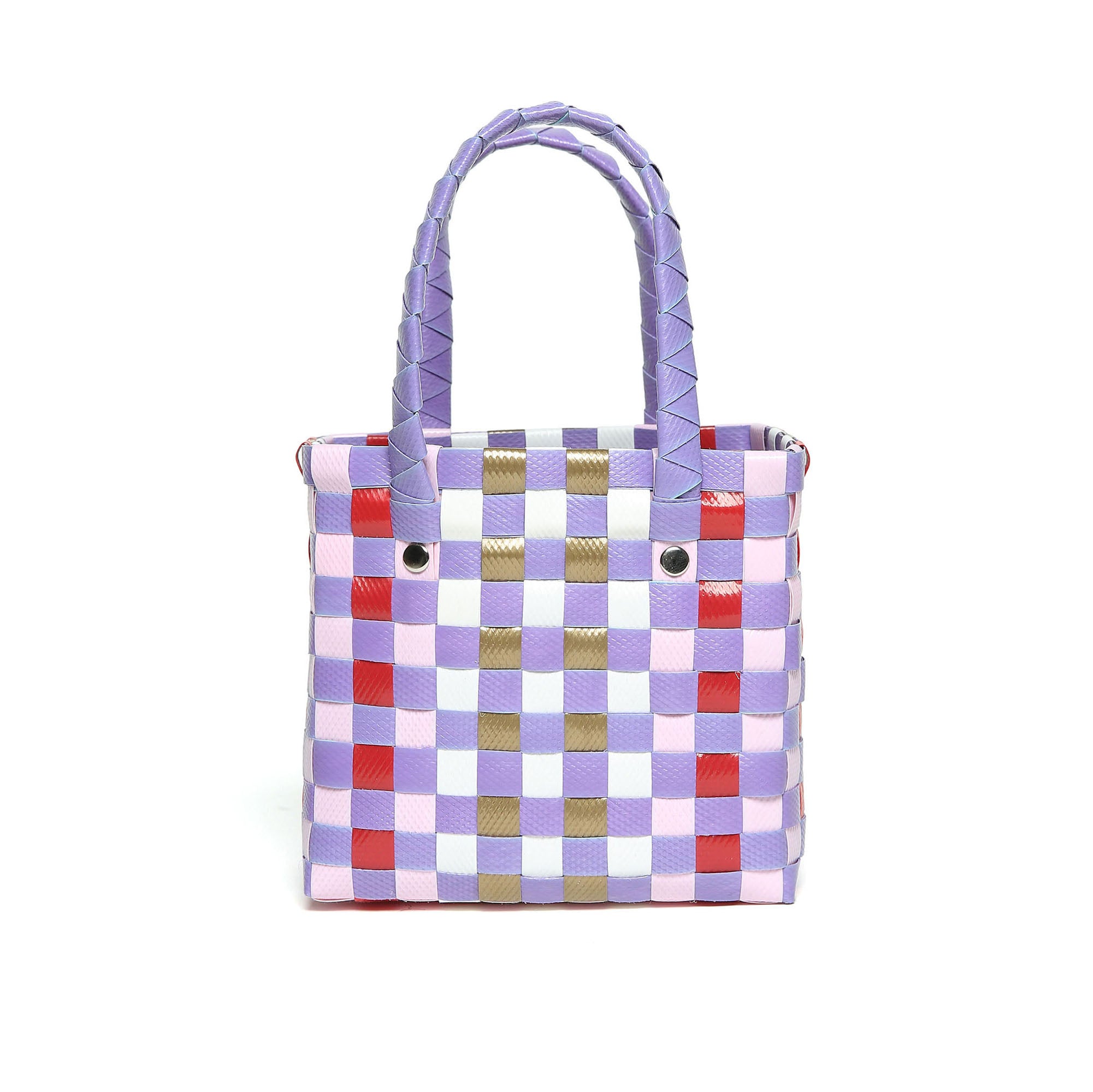 Girls Purple Logo Handbag