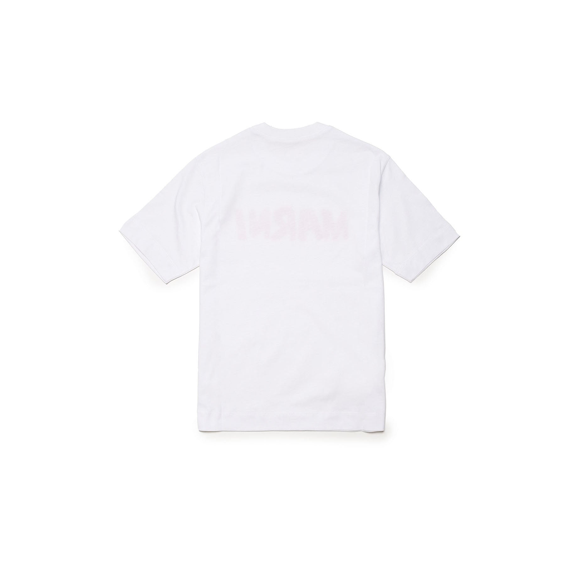 Boys & Girls White Logo Cotton T-Shirt