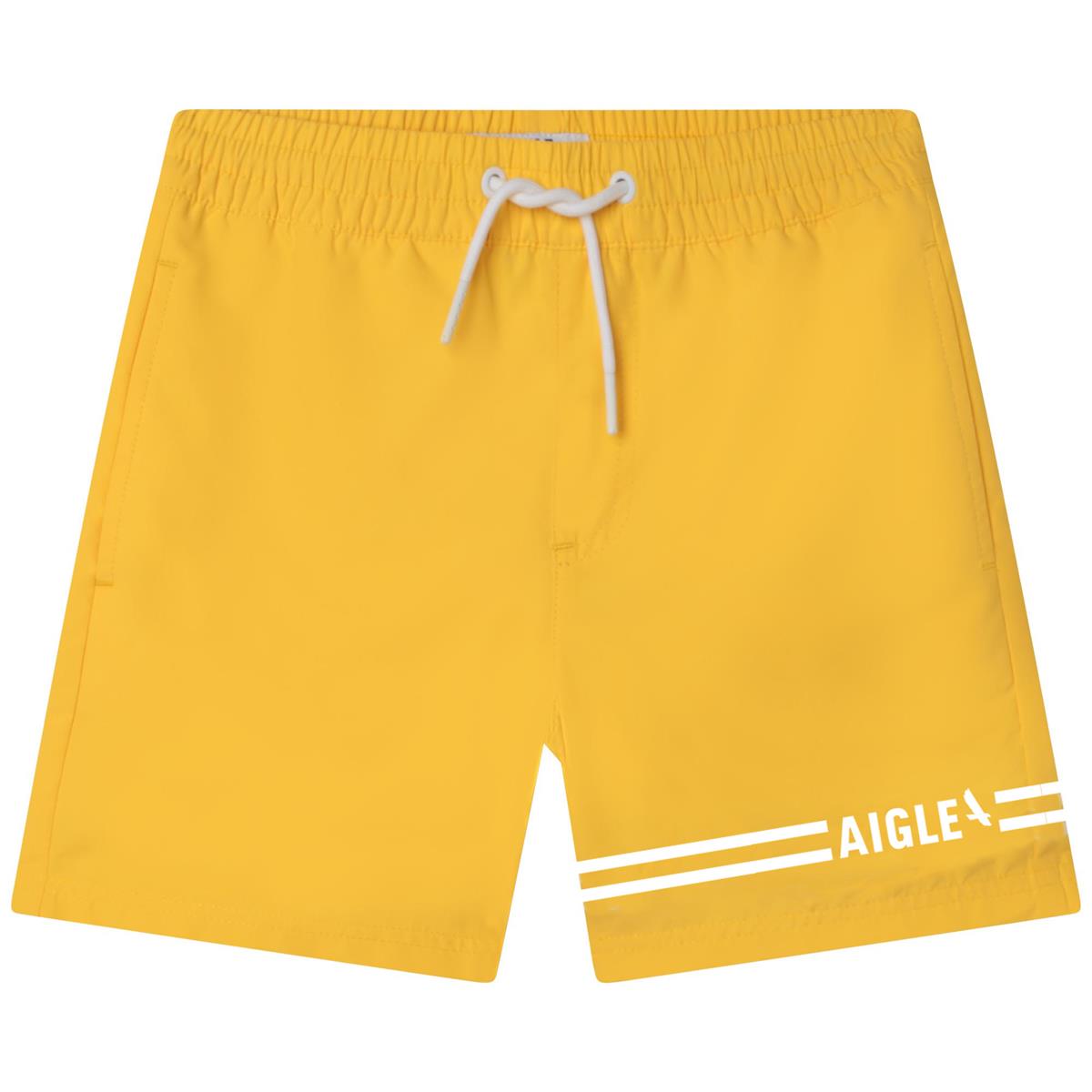 Boys Yellow Swim Shorts