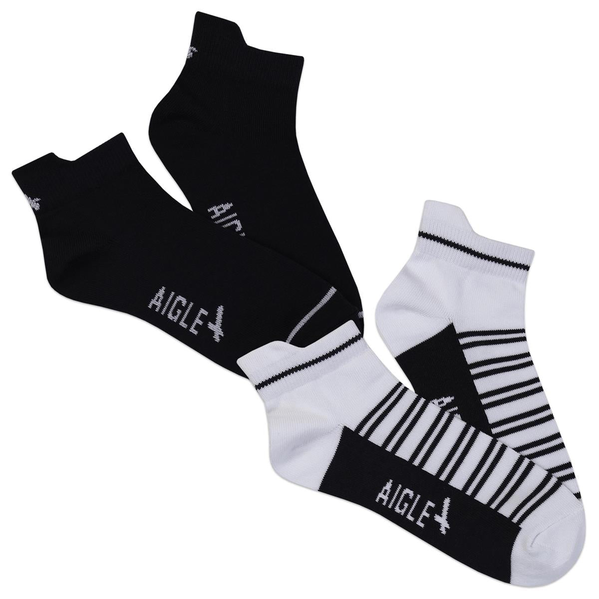 Boys Navy Logo Socks (2 Pack)