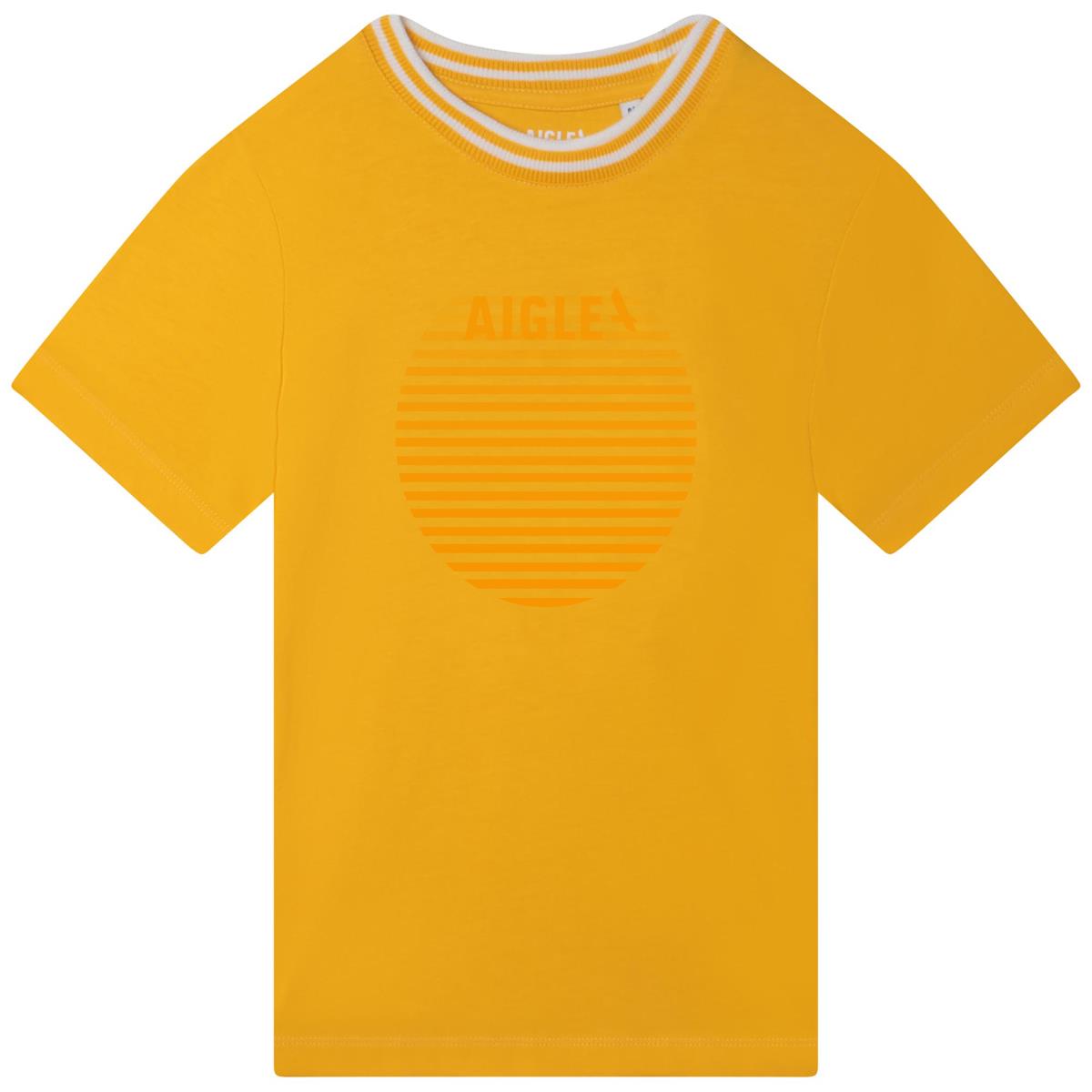 Girls Yellow Logo T-Shirt