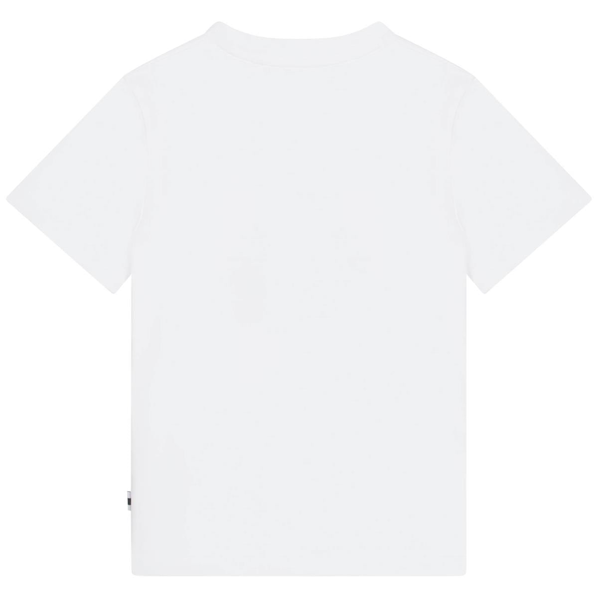 Girls White Logo T-Shirt