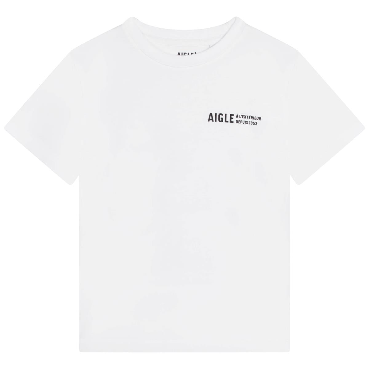 Boys White Logo T-Shirt