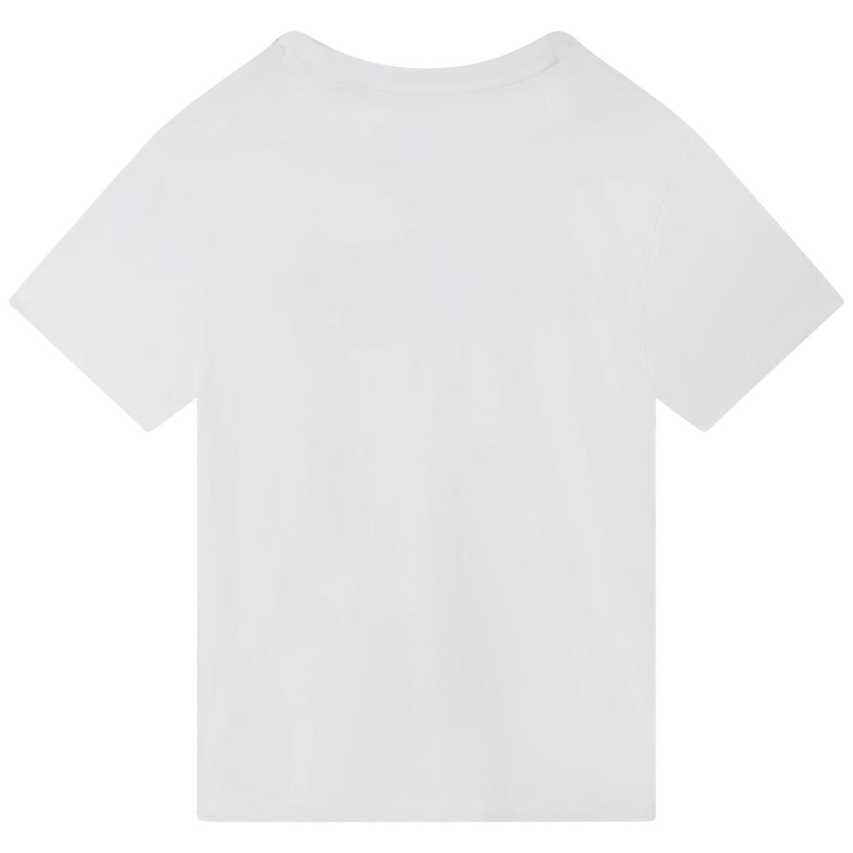 Boys White Logo T-Shirt