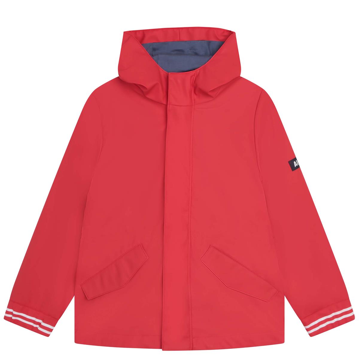 Girls Fuchsia Hooded Coat