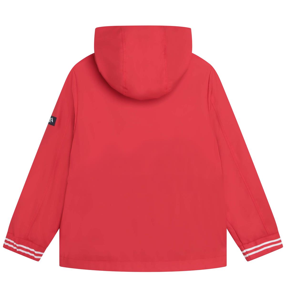 Girls Fuchsia Hooded Coat