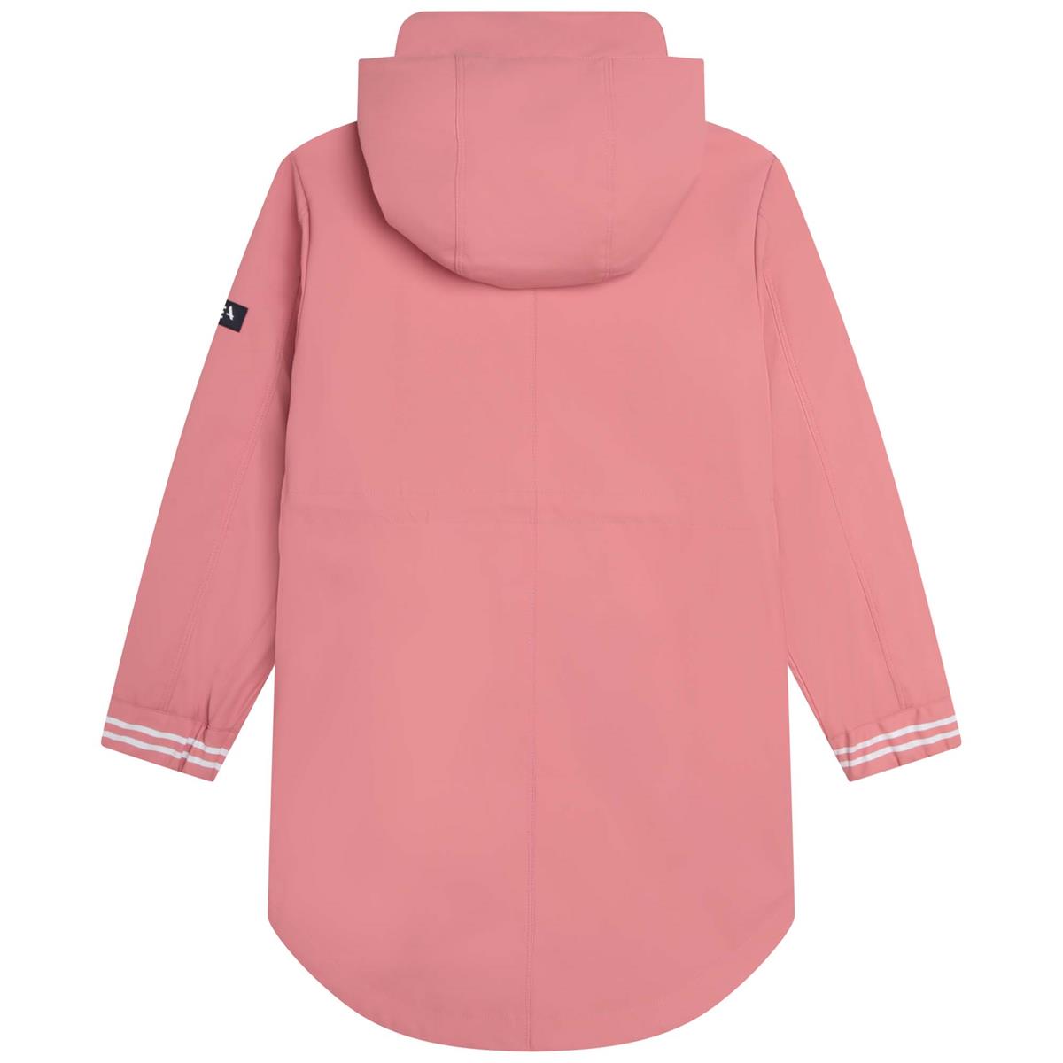 Girls Pink Hooded Coat