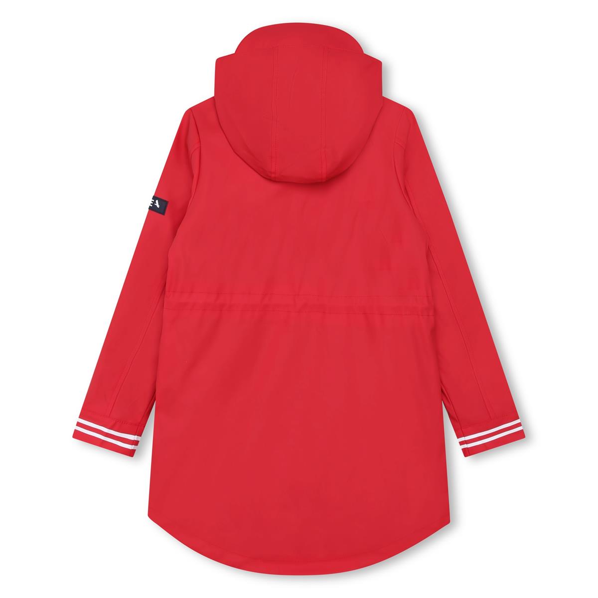 Girls Fuchsia Hooded Coat