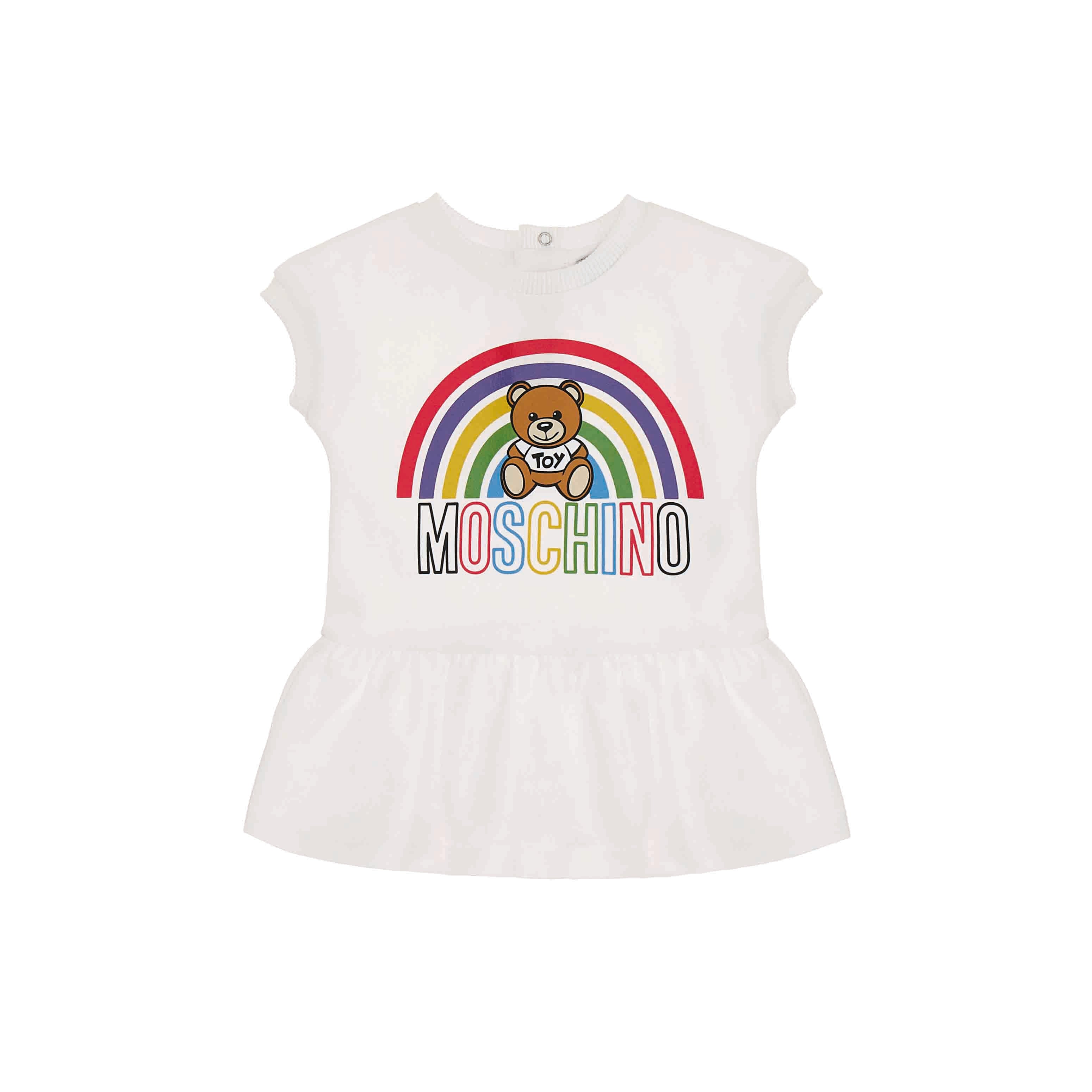 Baby Girls White Cotton Dress