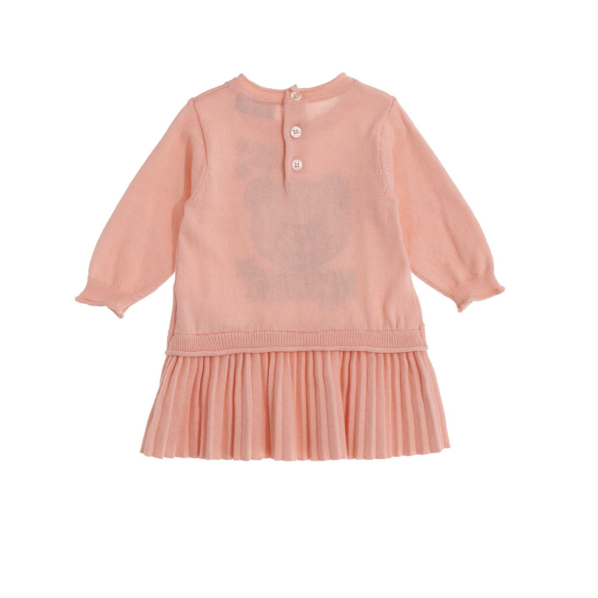 Baby Girls Pink Logo Dress