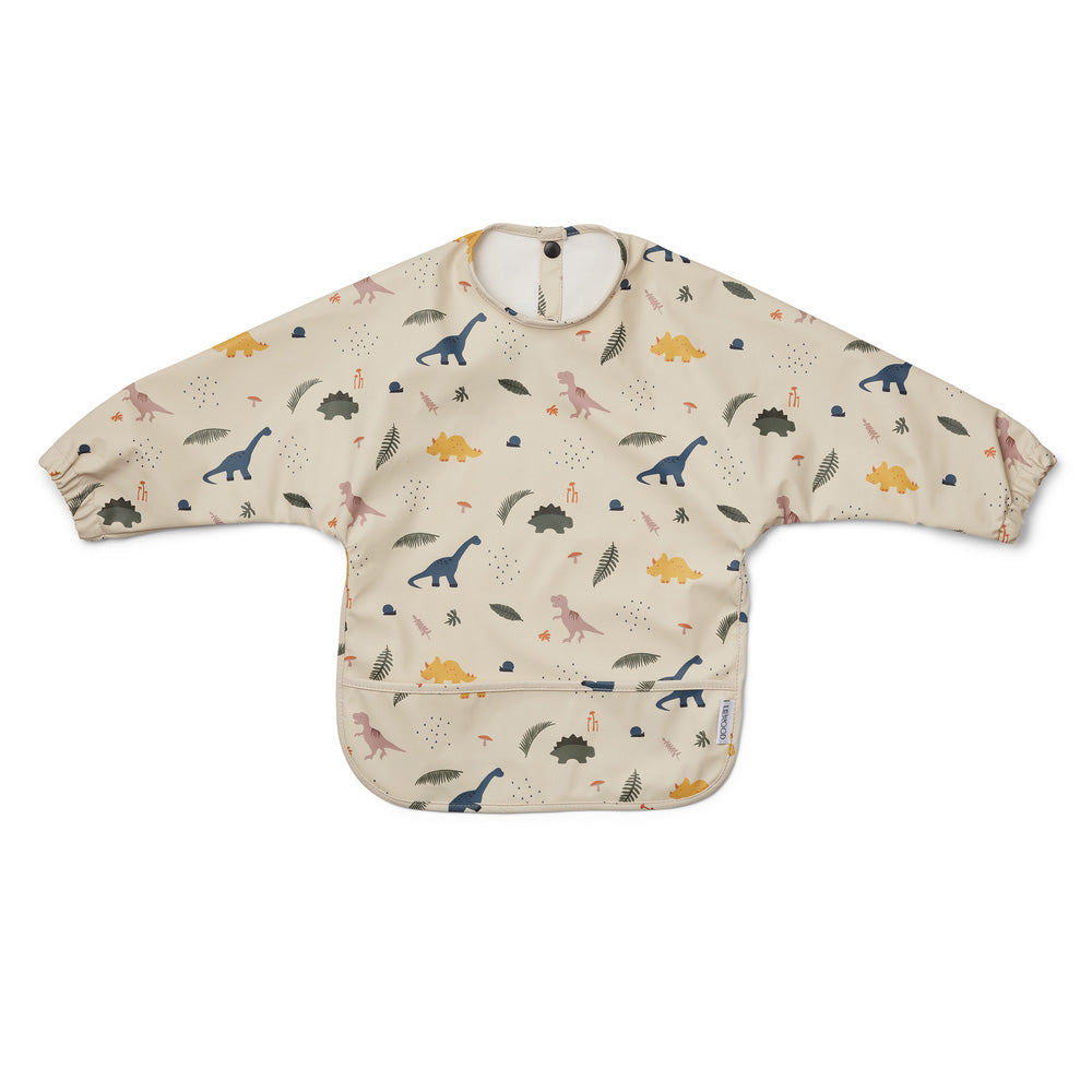 Baby Boys & Girls Beige Cape Bib