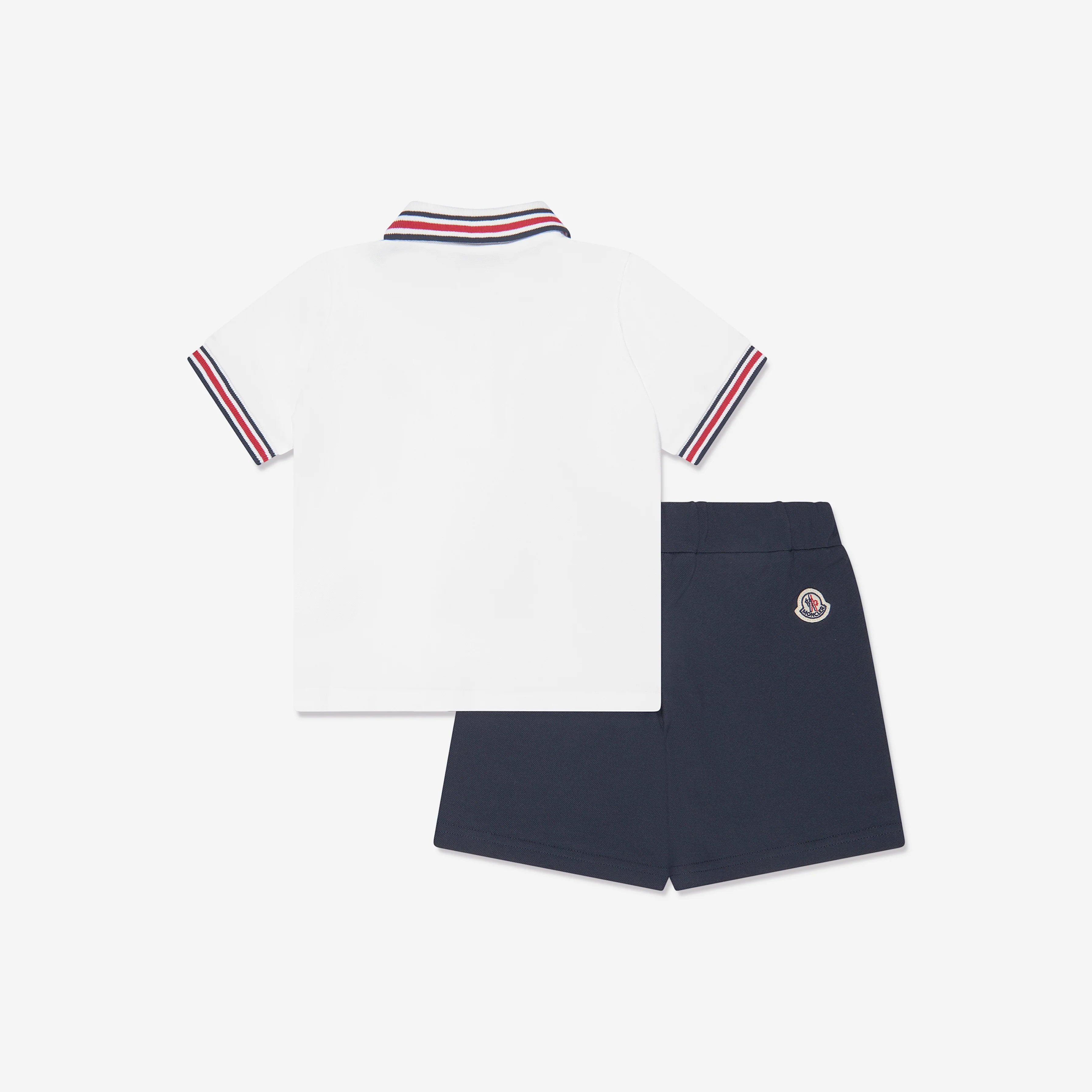 Boys White Cotton Set