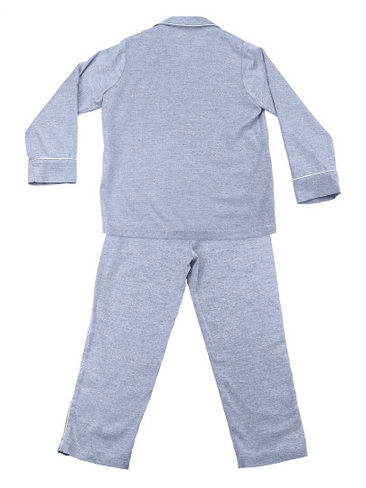 Girls & Boys Light Blue Pajama Sets