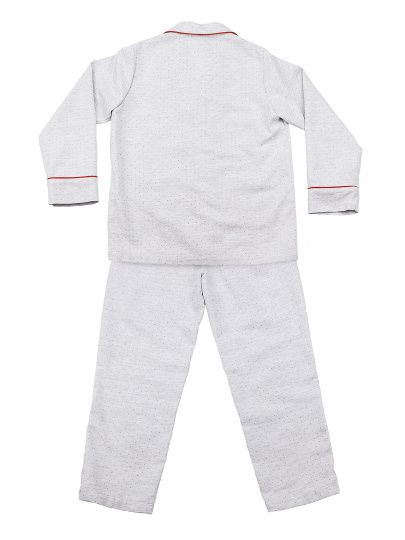 Boys & Girls Light Grey Pajama Sets