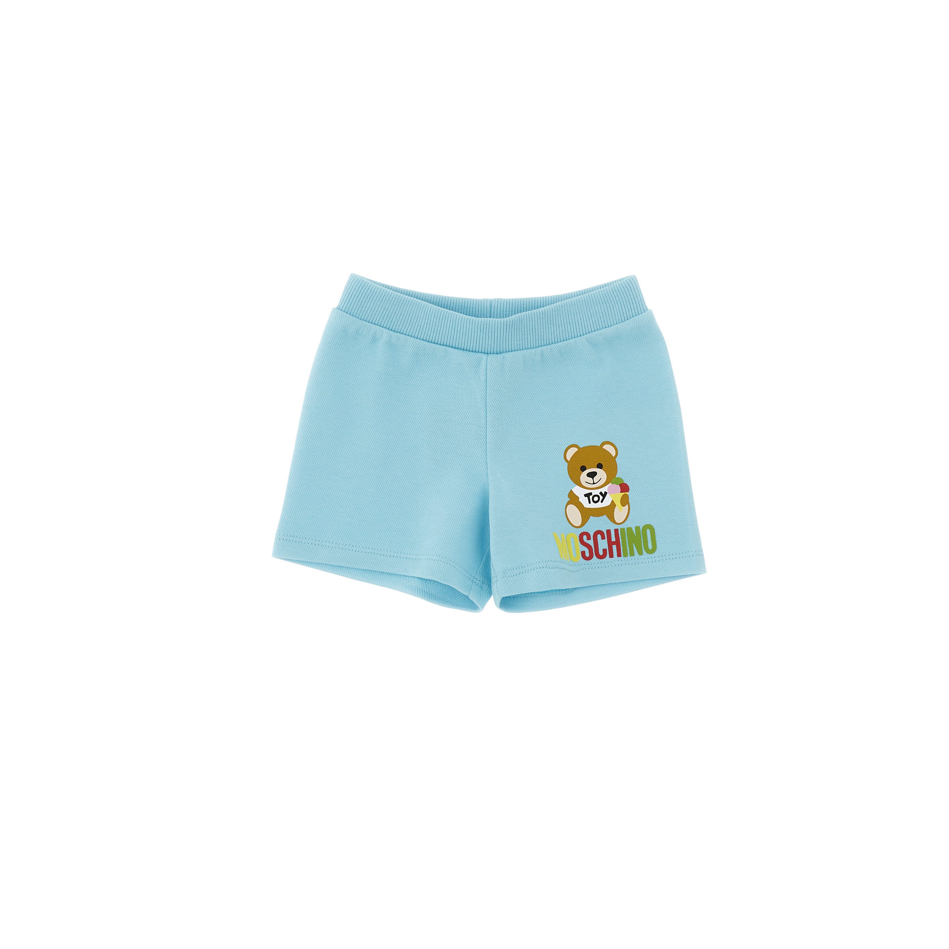 Baby Boys & Girls Blue Cotton Shorts