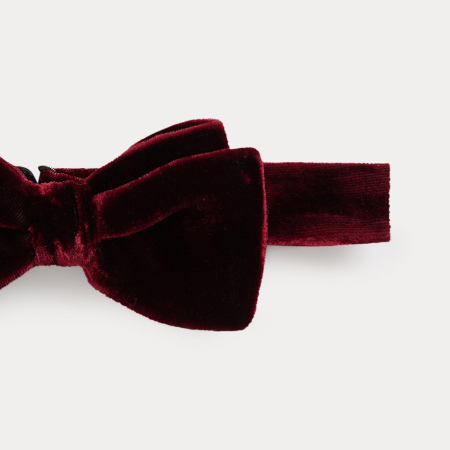 Girls Dark Red Bow Headband