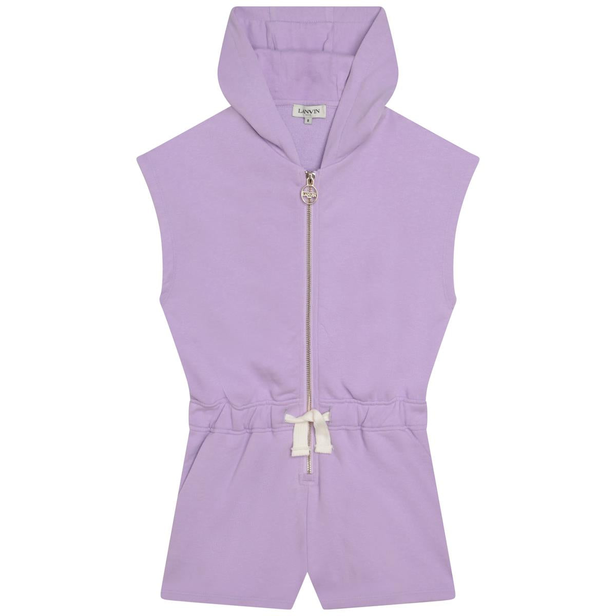 Girls Purple Jumpsuit