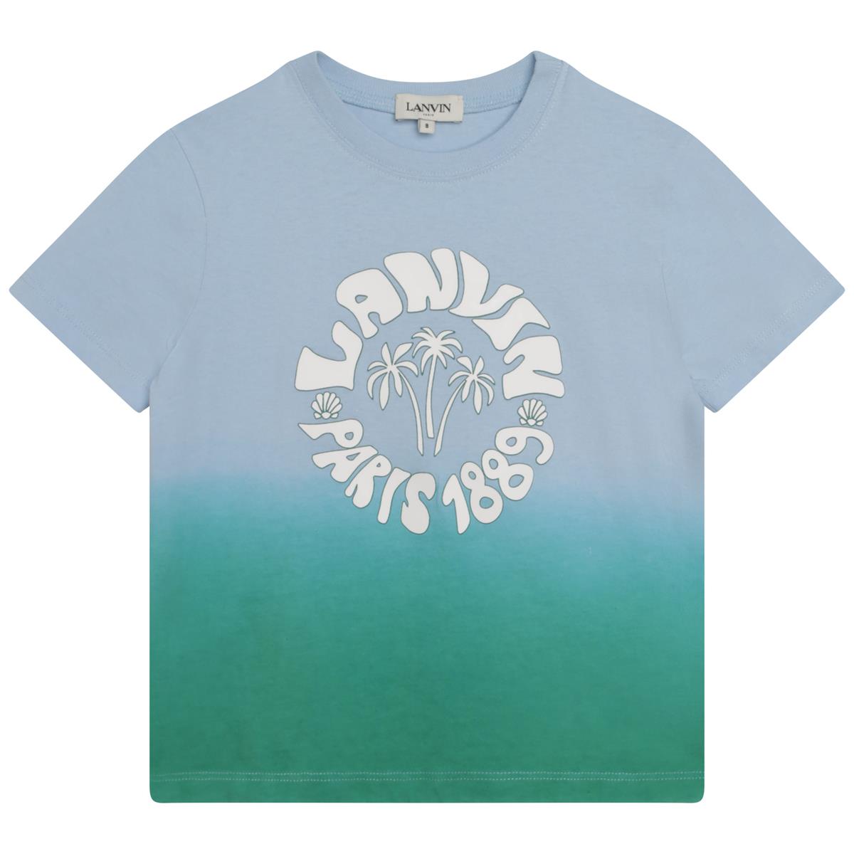 Girls Blue Logo T-Shirt