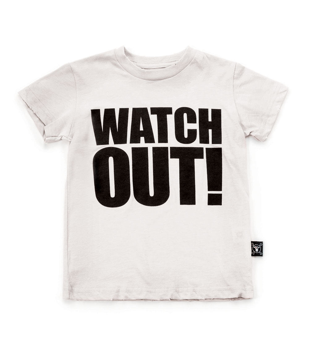 Baby Girls White Cotton T-shirt