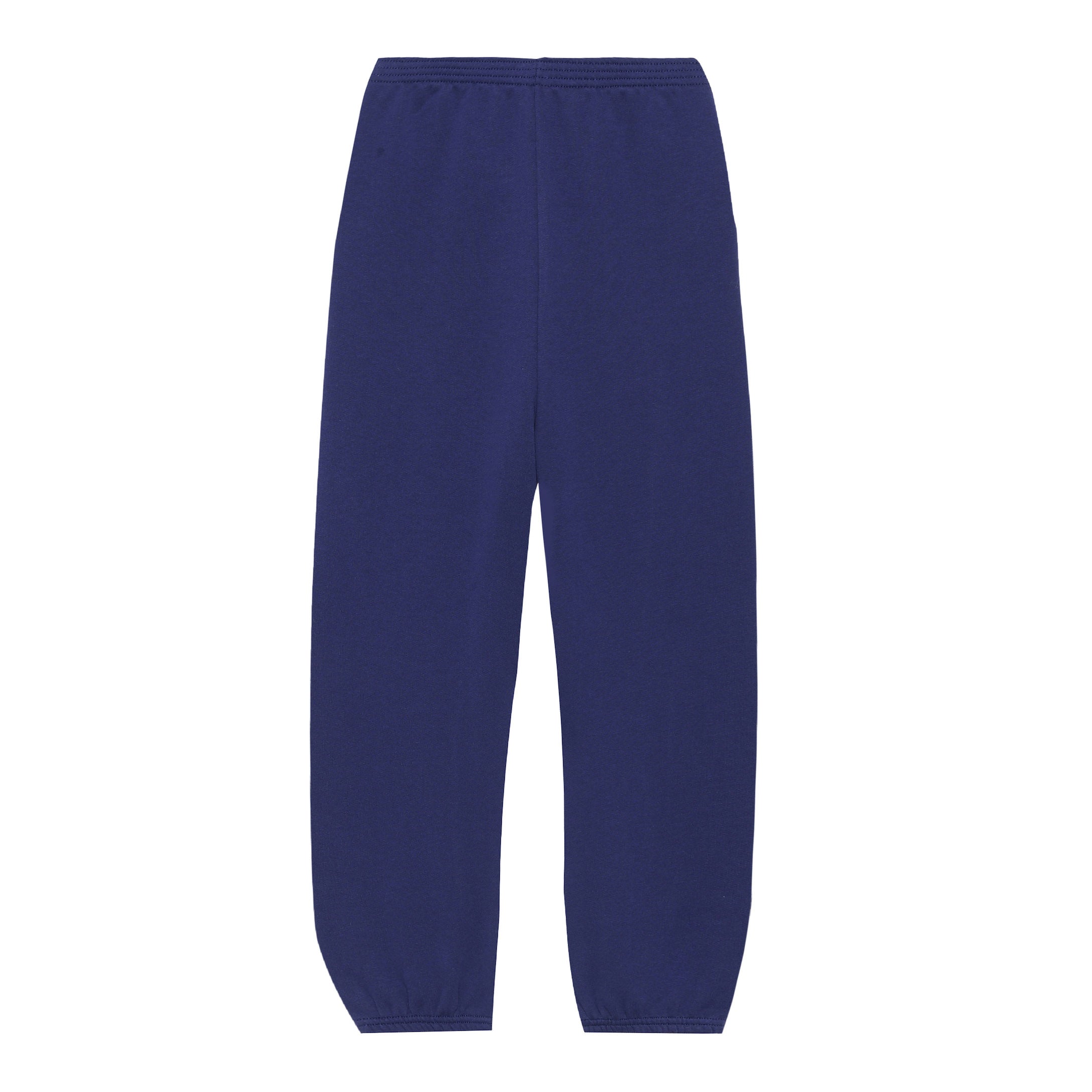 Boys & Girls Blue Logo Cotton Trousers