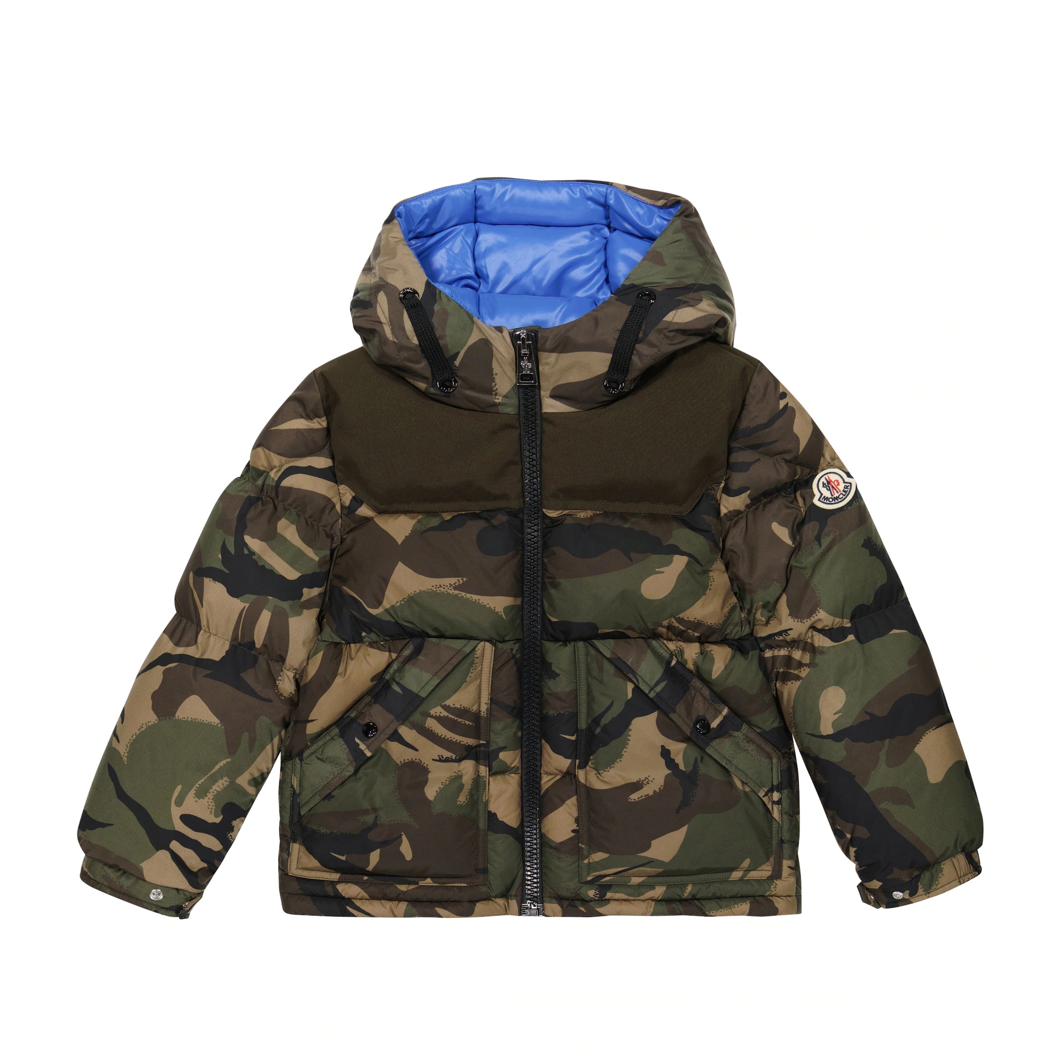 Boys Green "SUFAYE" Padded Down Jacket