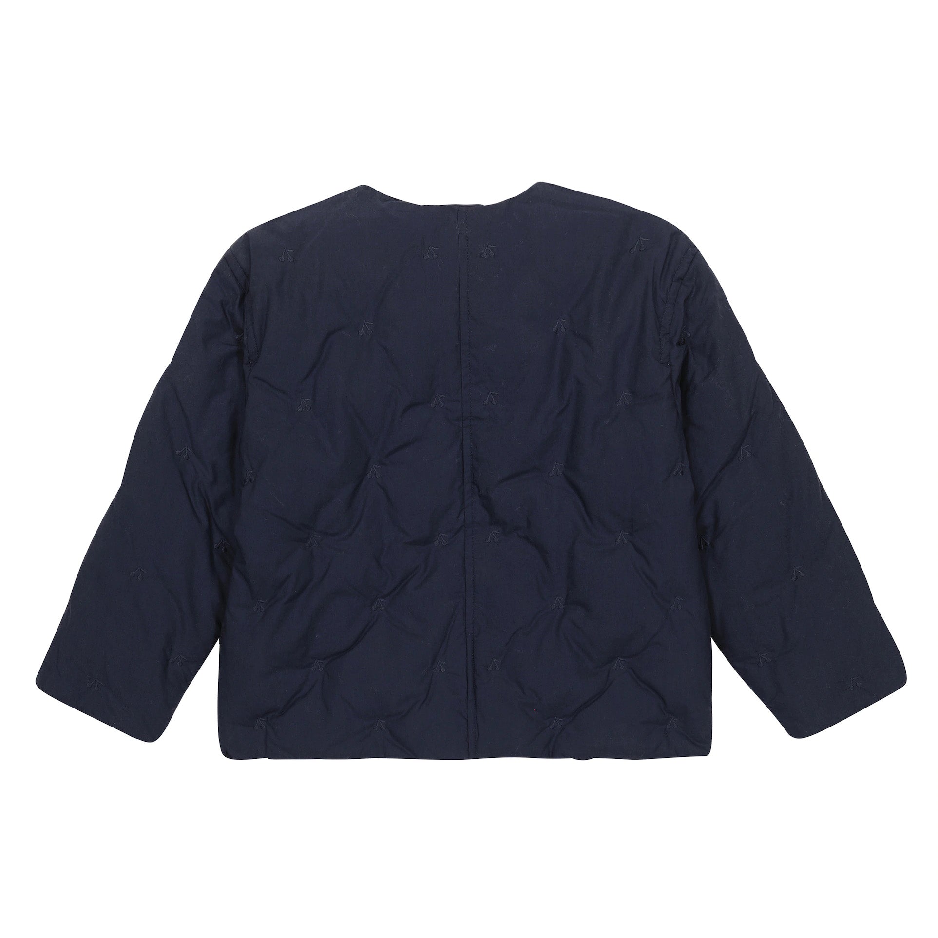 Girls Navy Padded Jacket