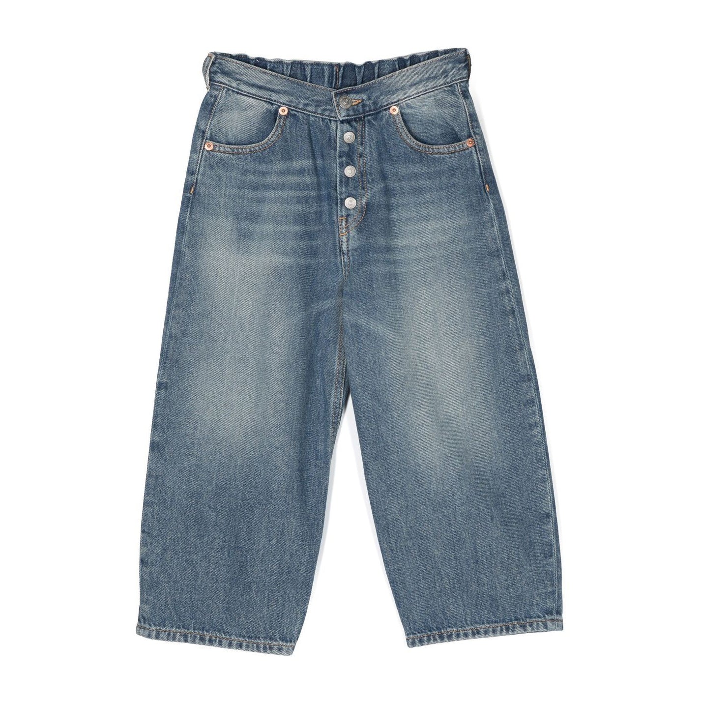 Boys & Girls Blue Denim Trousers