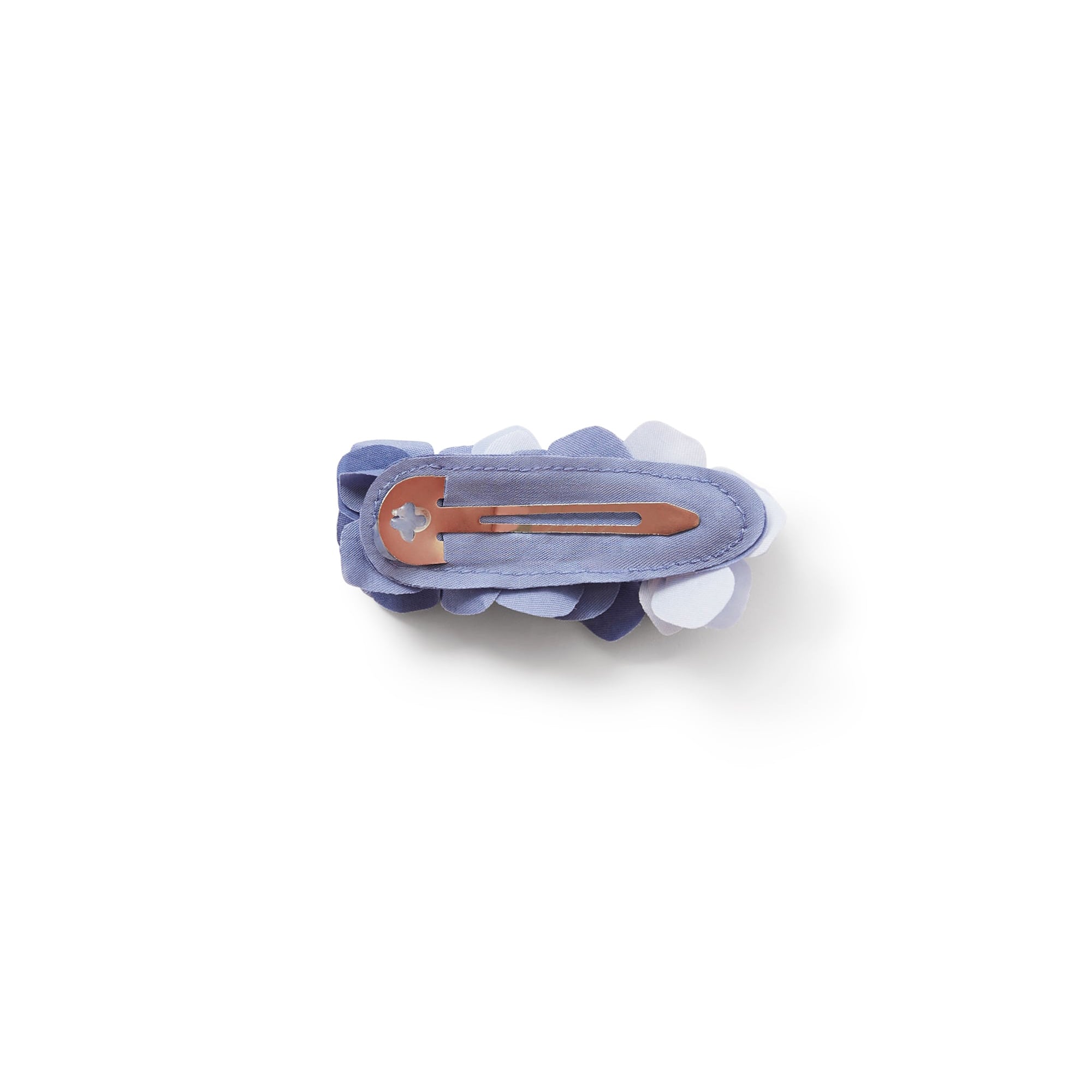 Girls Blue Flower Hair Clip