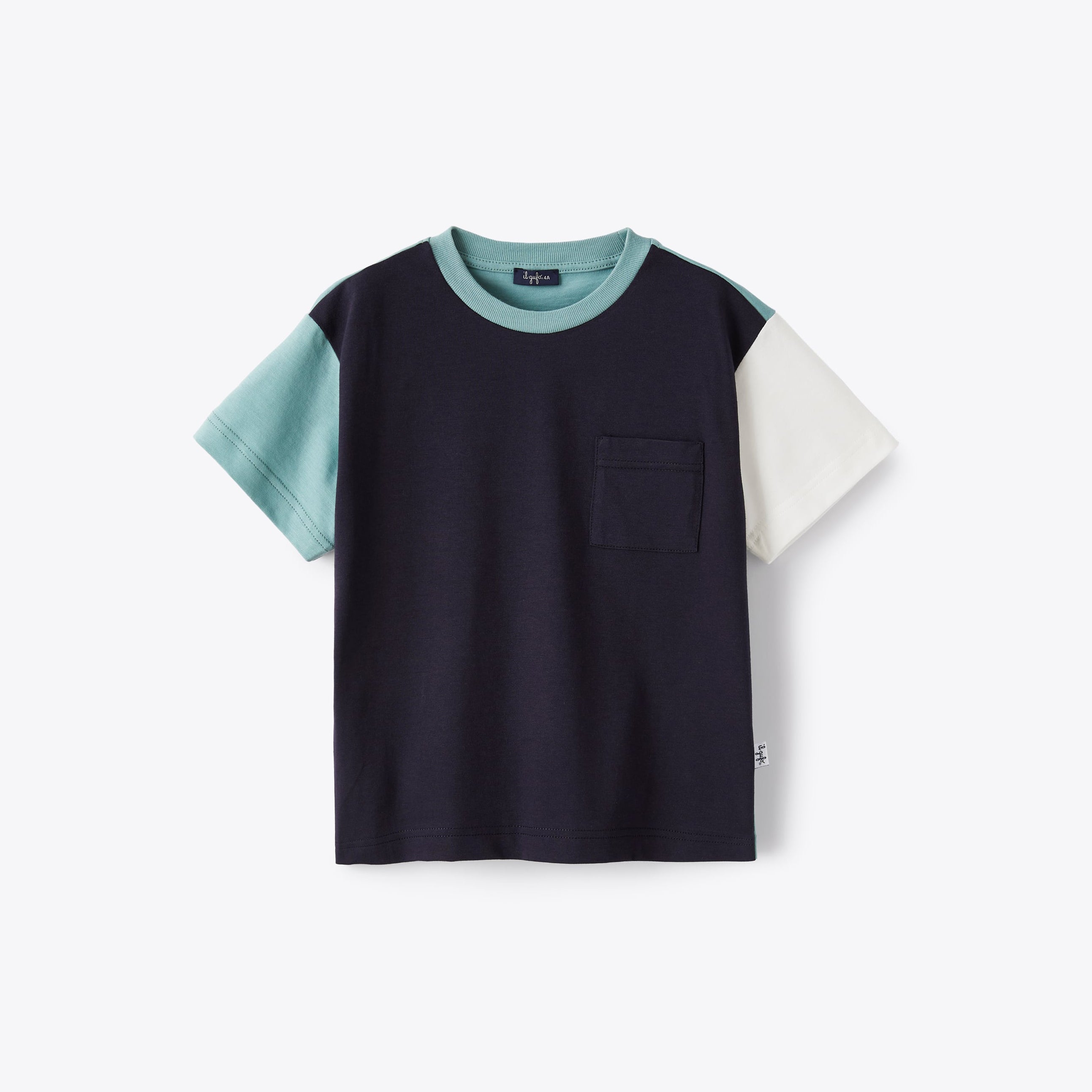 Boys Blue Cotton T-Shirt