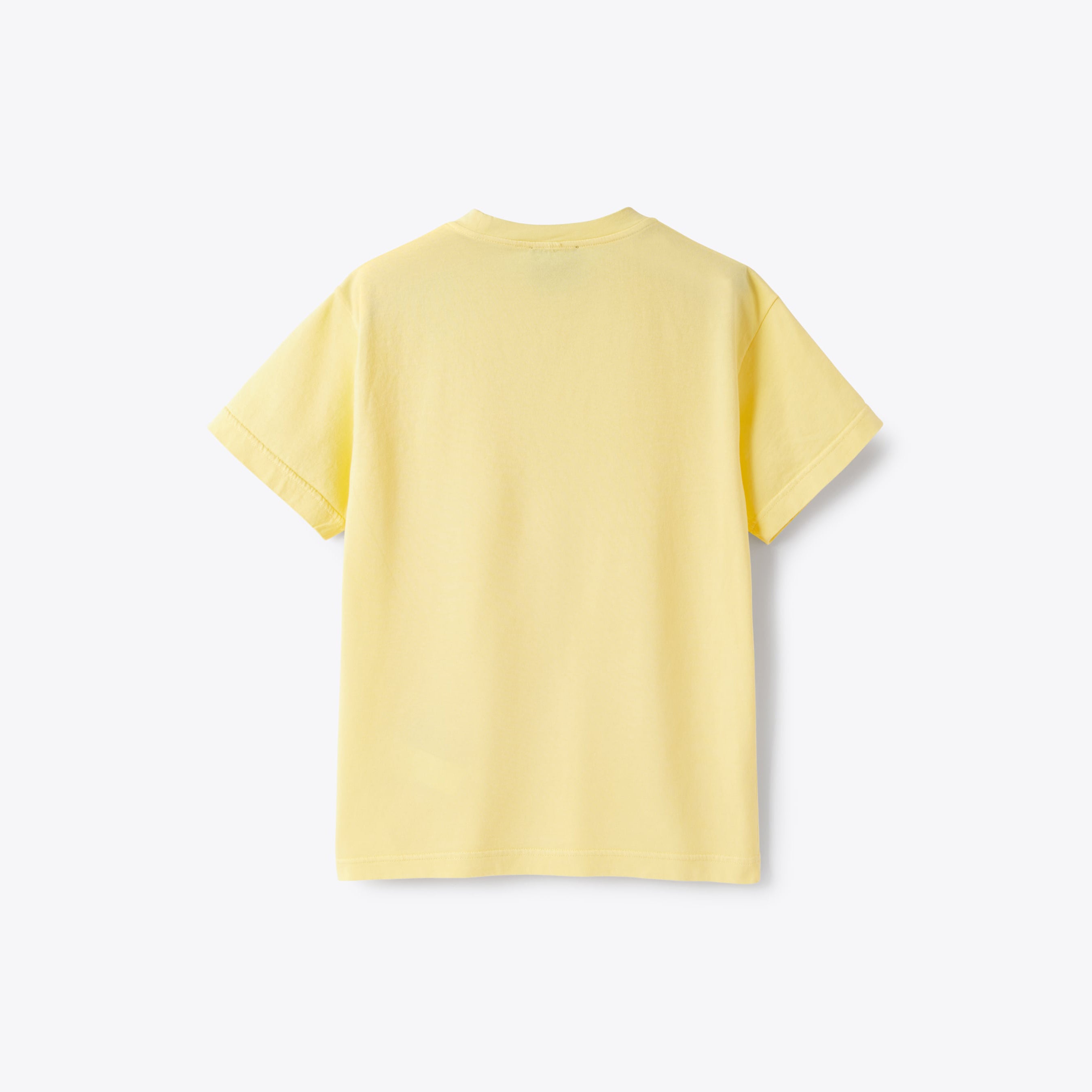 Boys Yellow "IG" Cotton T-Shirt
