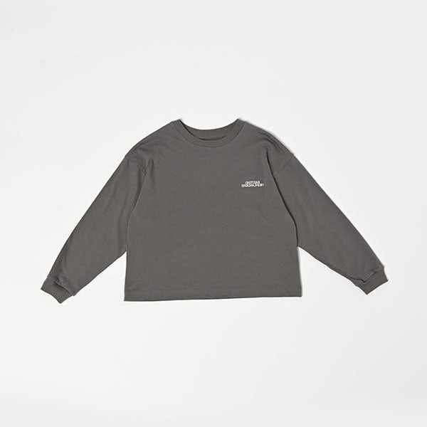 Boys & Girls Dark Grey Cotton T-Shirt