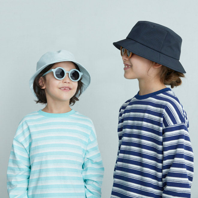 Boys & Girls Mint Stripes Cotton T-Shirt