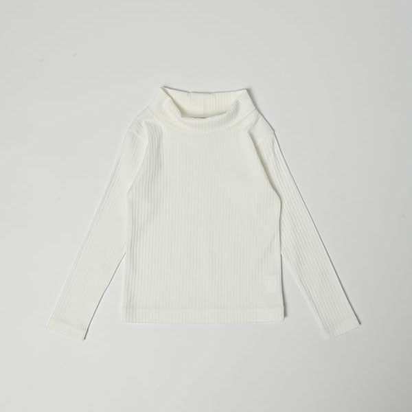 Boys & Girls White Cotton T-Shirt