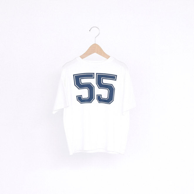 Boys & Girls White Logo Cotton T-Shirt