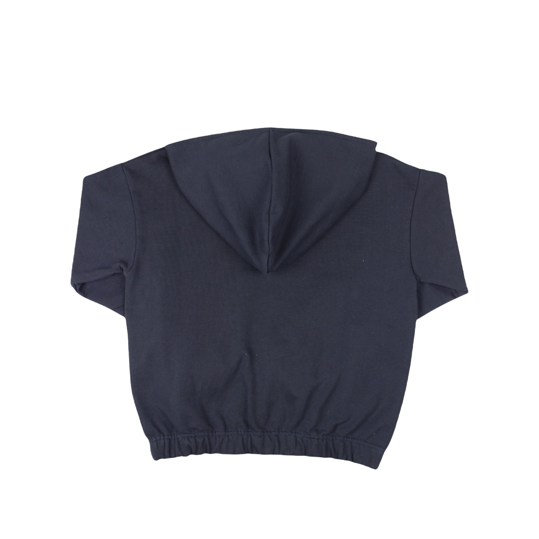 Boys & Girls Navy Hooded Zip-Up Top