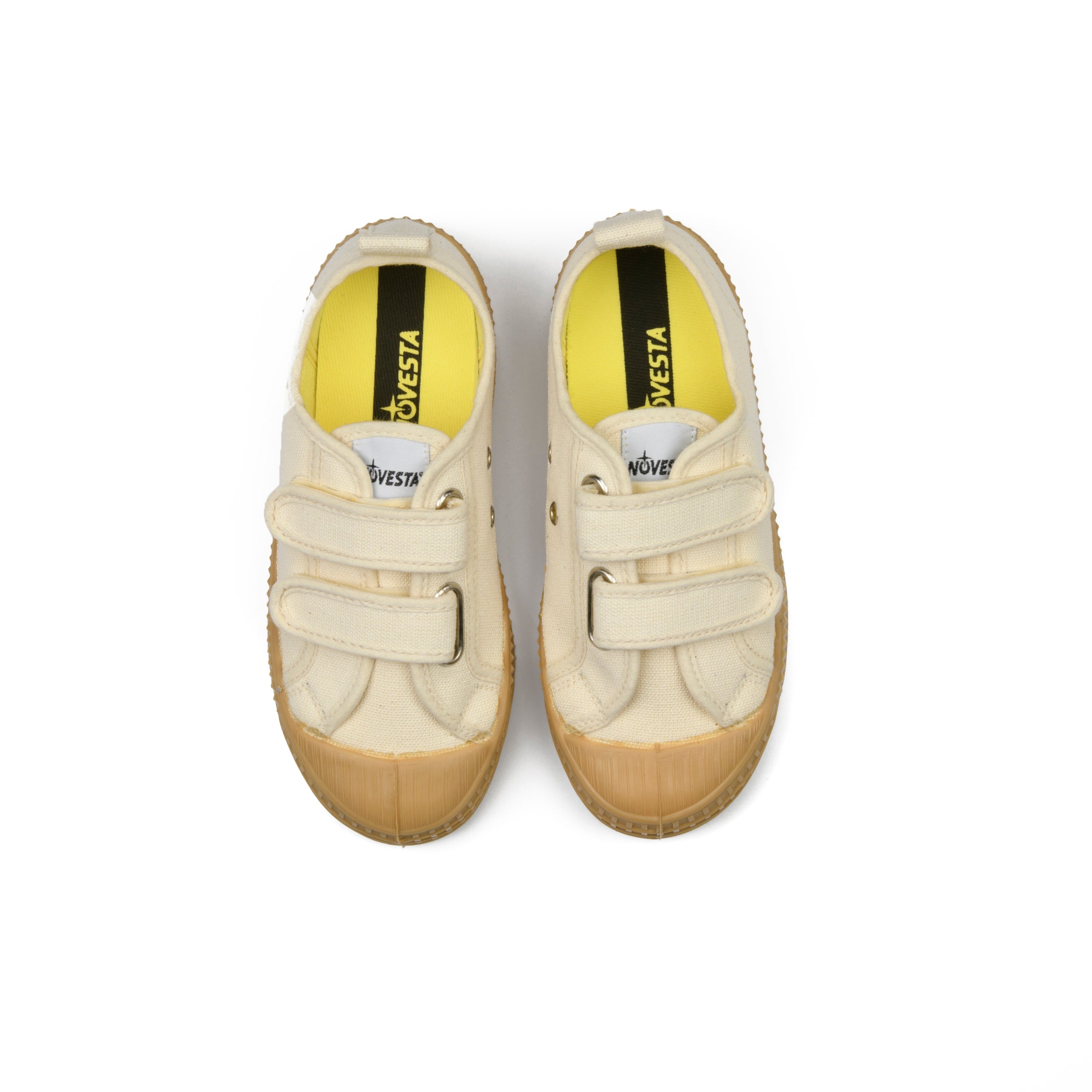 Girls White Velcro Shoes
