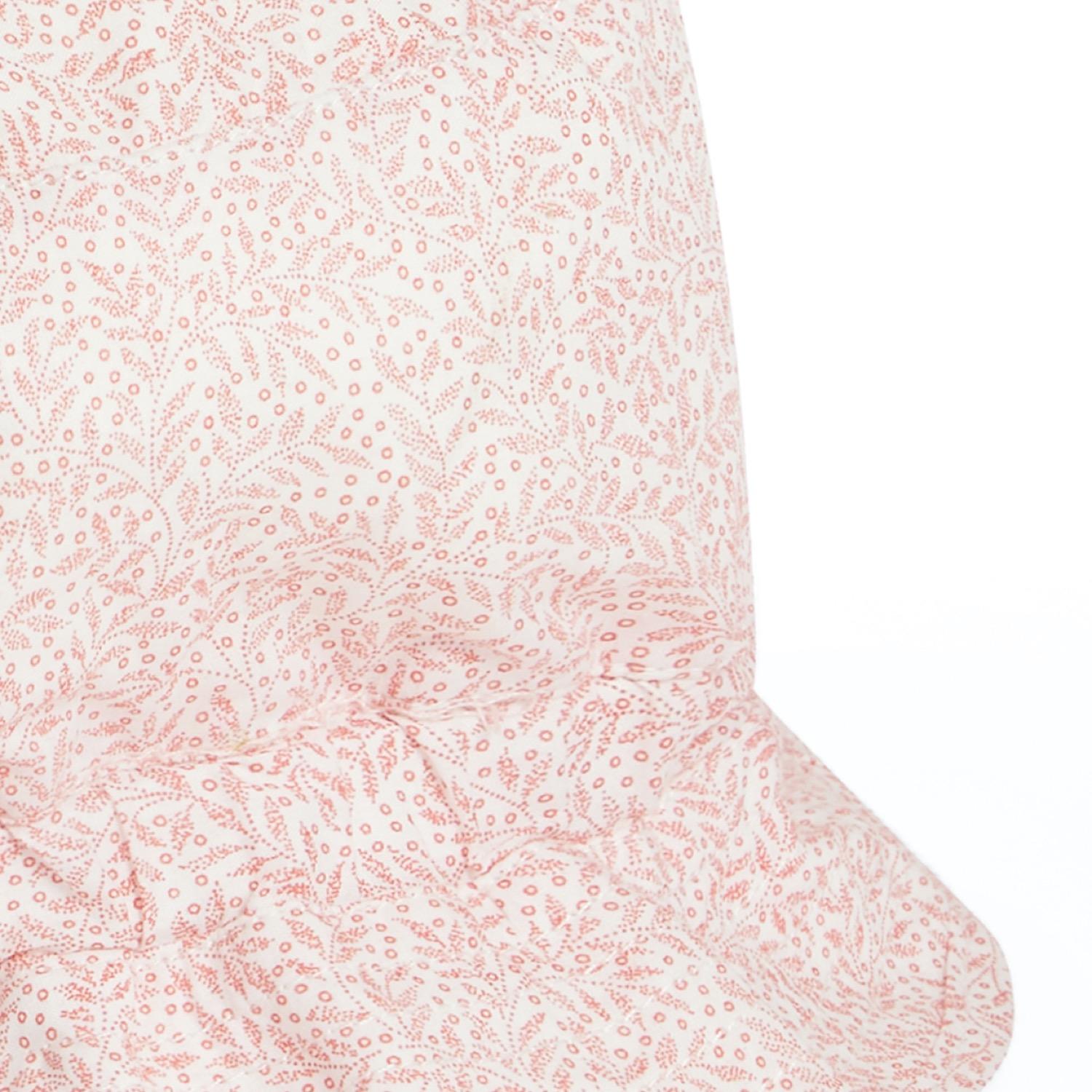 Girls Pink Floral Cotton Hat