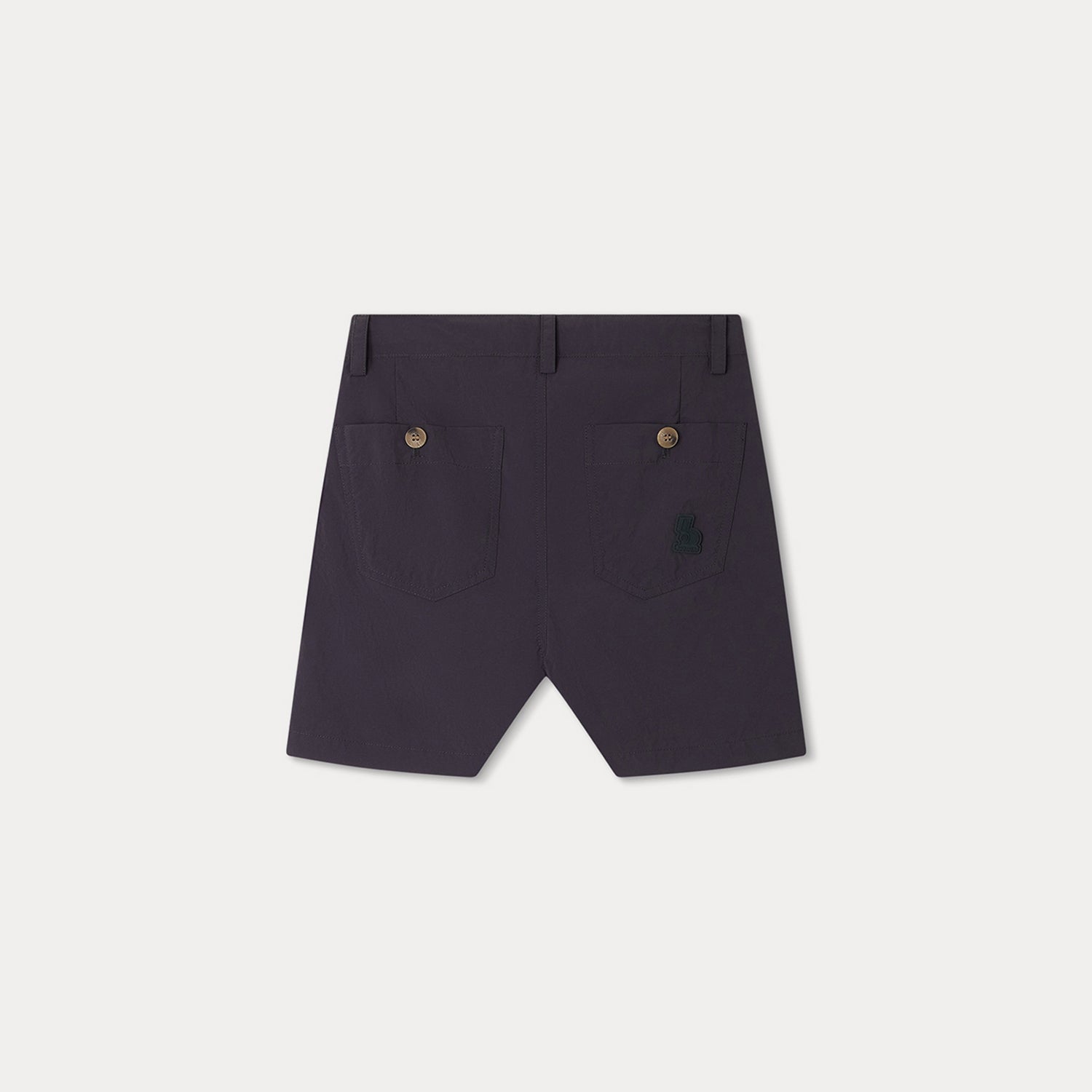 Boys Navy Cotton Shorts