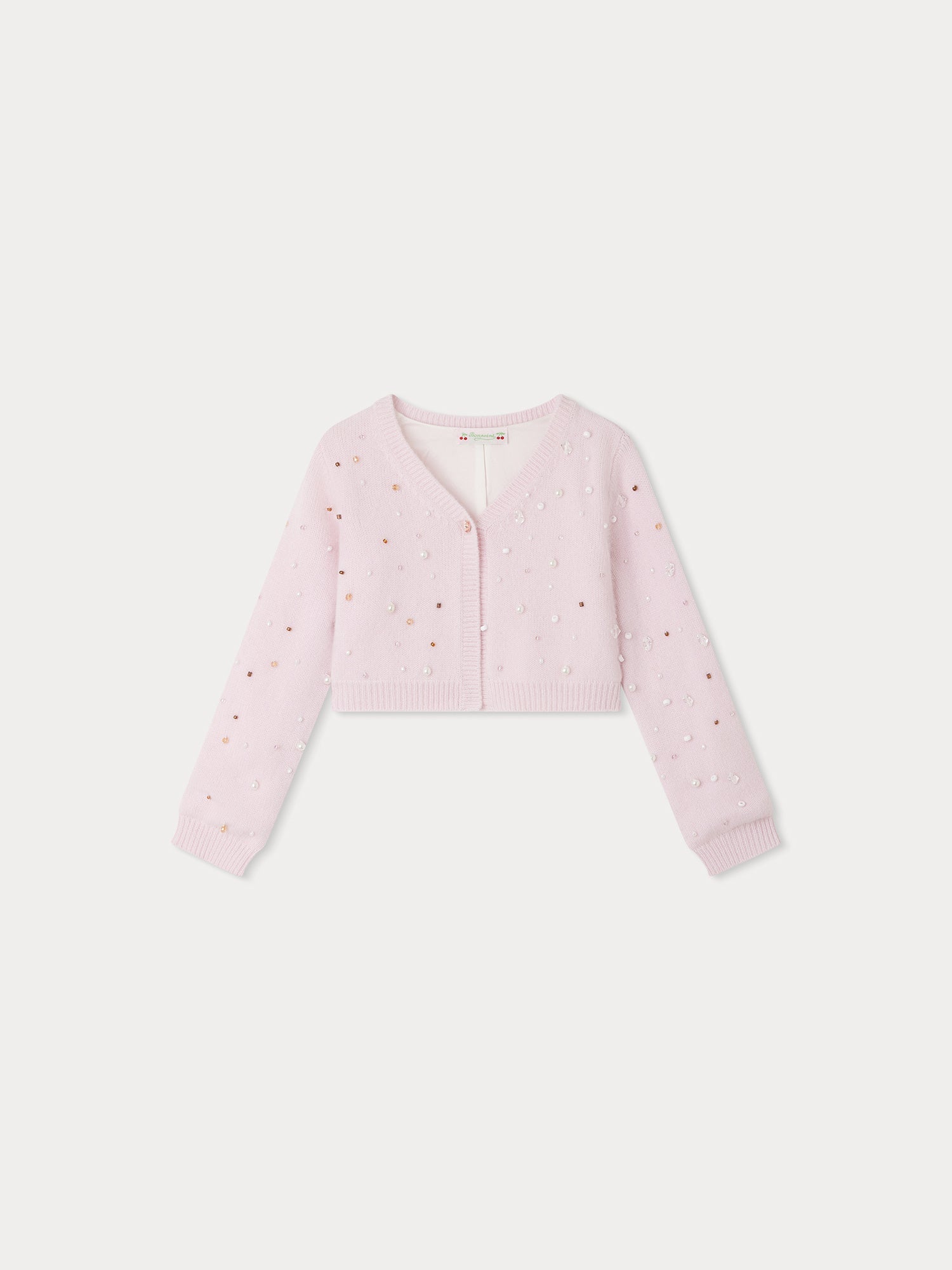 Girls Light Pink Cardigan