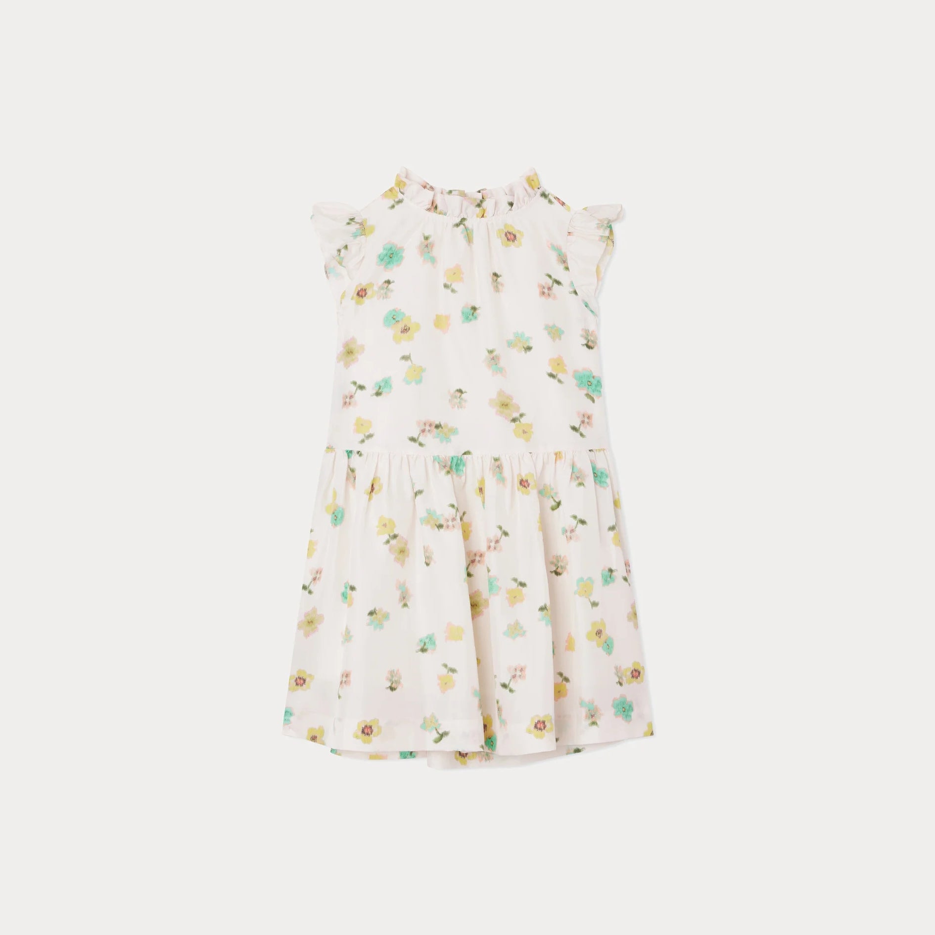 Girls Pink Floral Dress