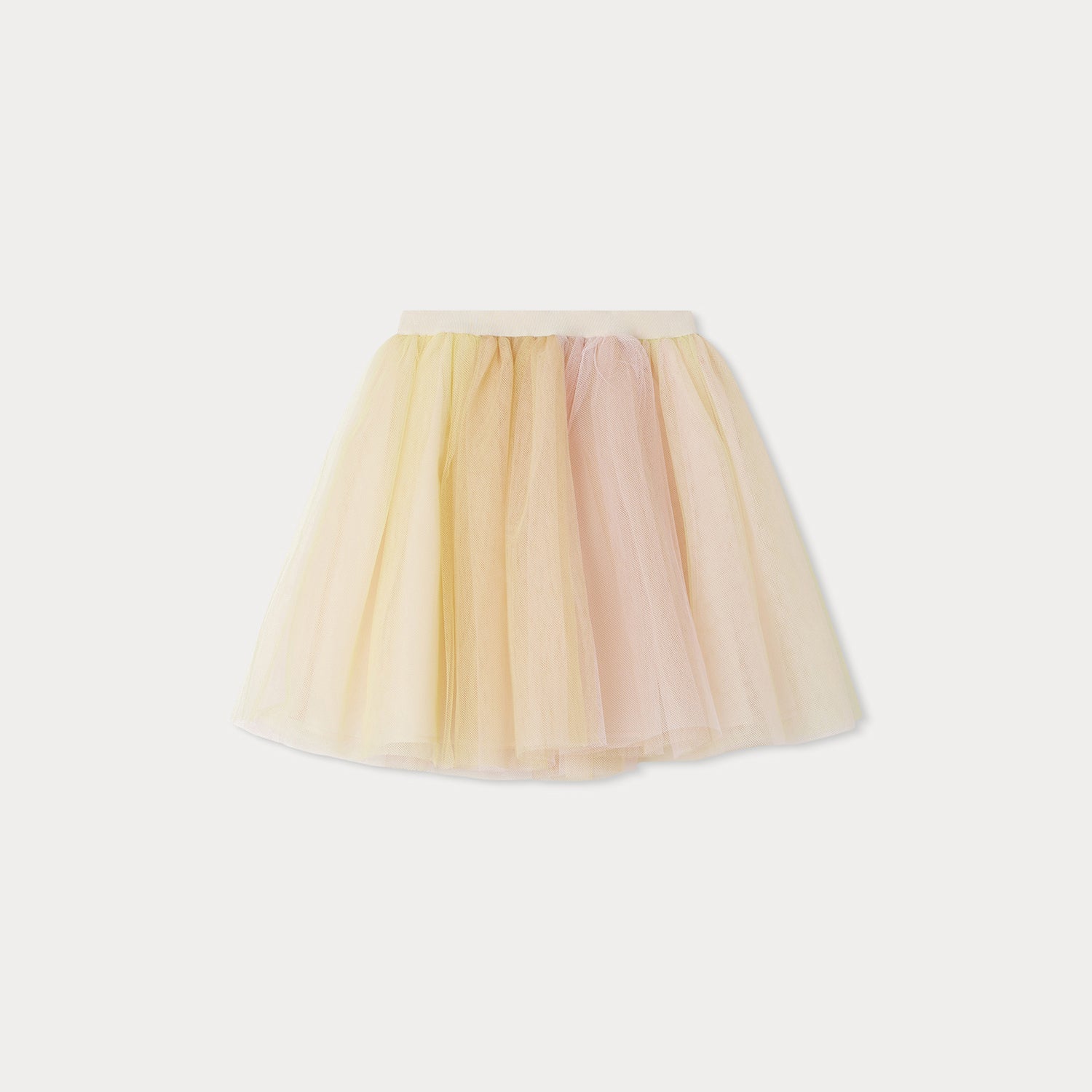 Girls Multicolor Yarn Skirt