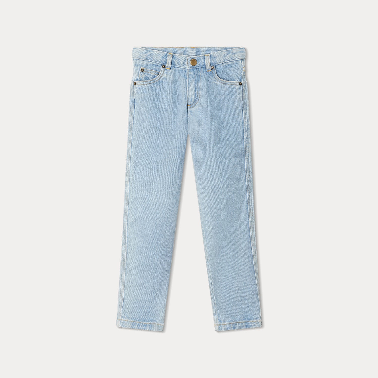 Boys & Girls Light Blue Denim Trousers